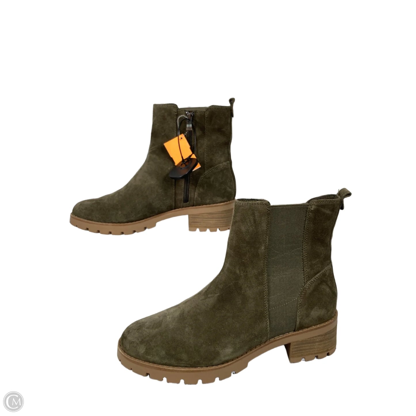 Boots Ankle Heels By Bjorndal In Green, Size: 11