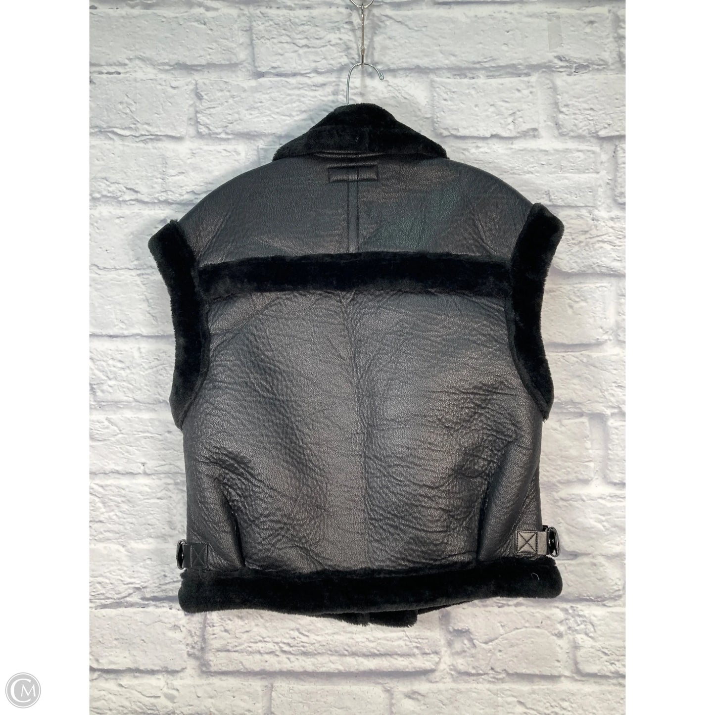 Vest Faux Fur & Sherpa By Blanknyc In Black, Size: Xs