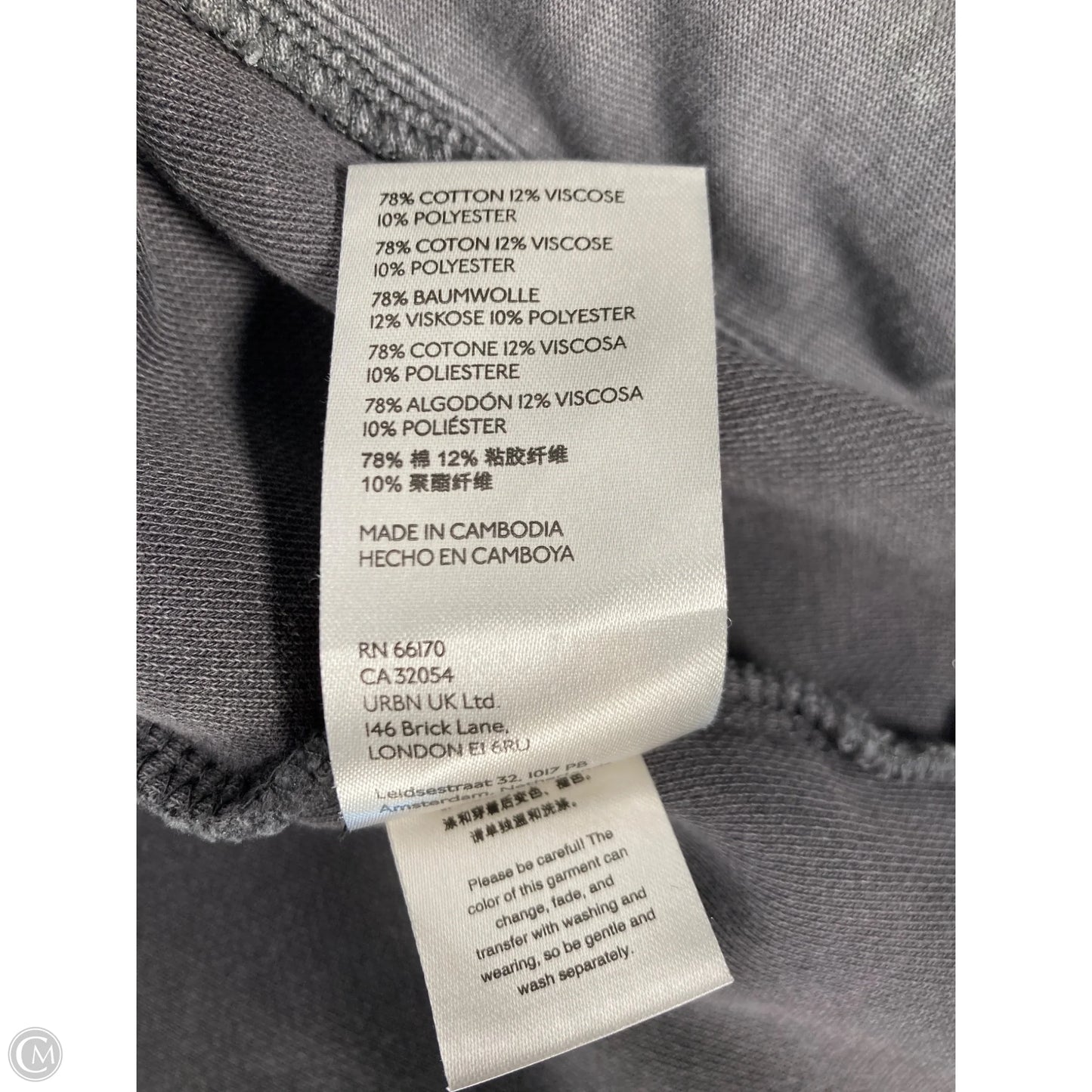 Jacket Shirt By Free People In Grey, Size: L