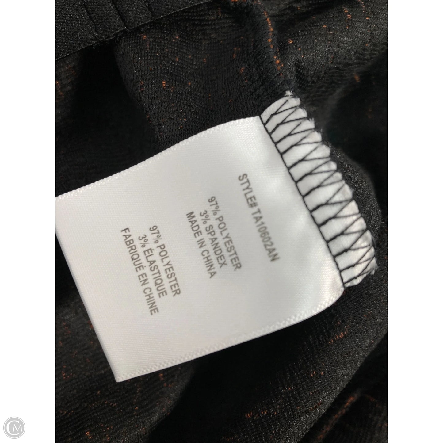 Pants Cropped By Eva Franco In Black & Brown, Size: 4