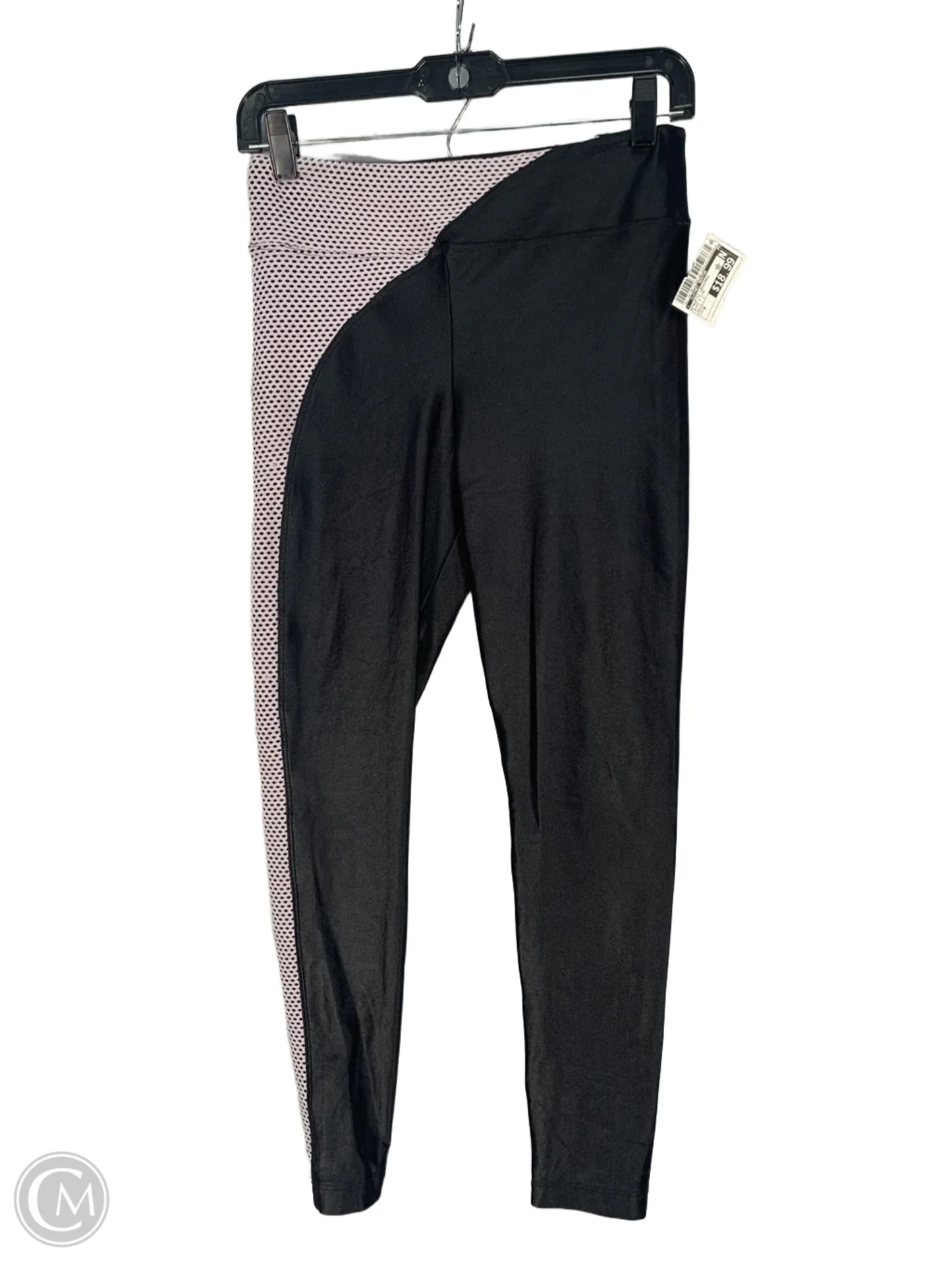 Athletic Leggings By Clothes Mentor In Black & Pink, Size: M