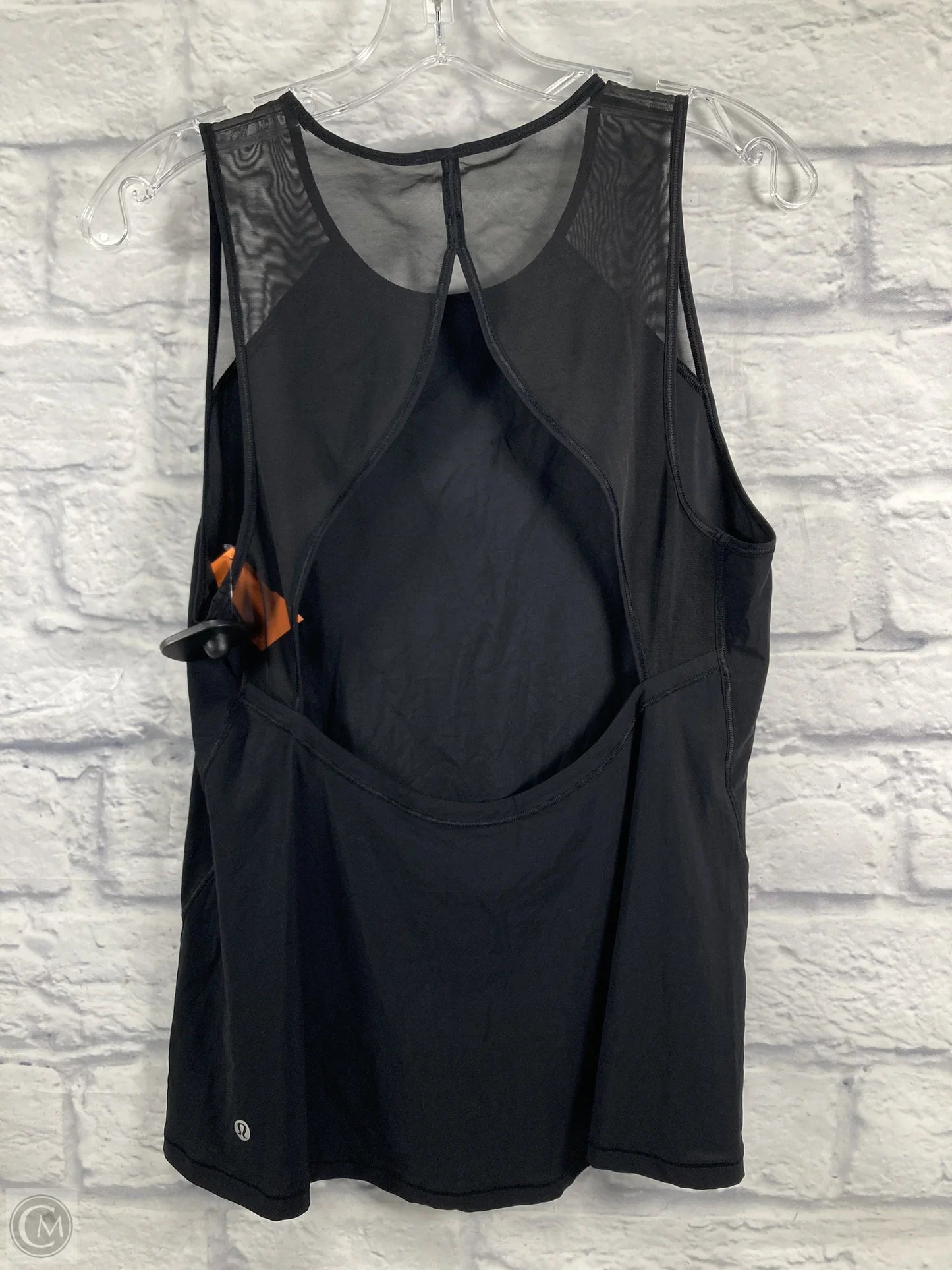 Athletic Tank Top By Lululemon In Black, Size: M