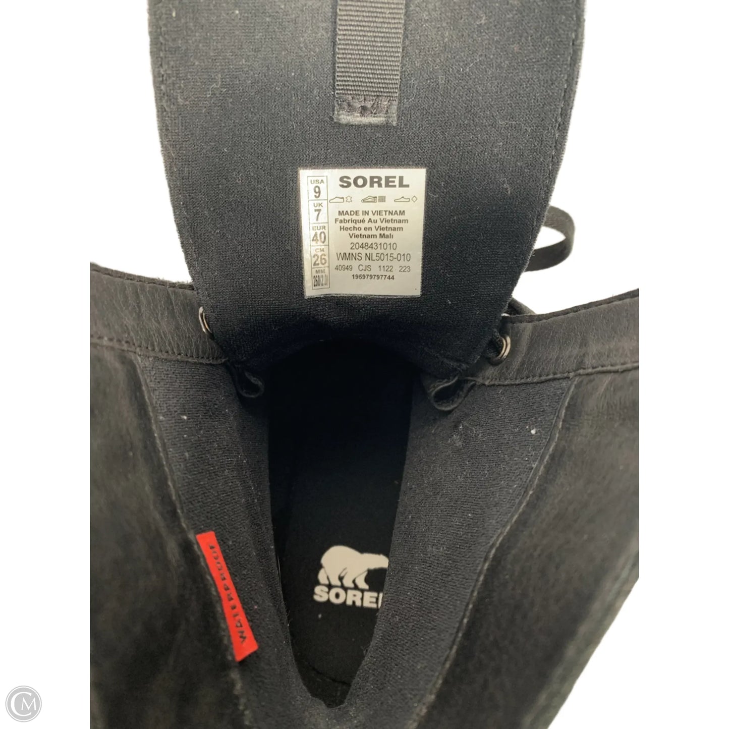 Boots Combat By Sorel In Black, Size: 9