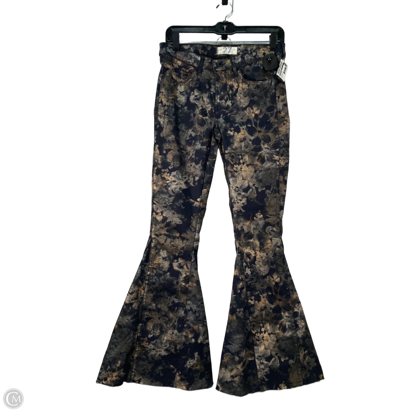 Jeans Flared By We The Free In Blue & Gold, Size: 4