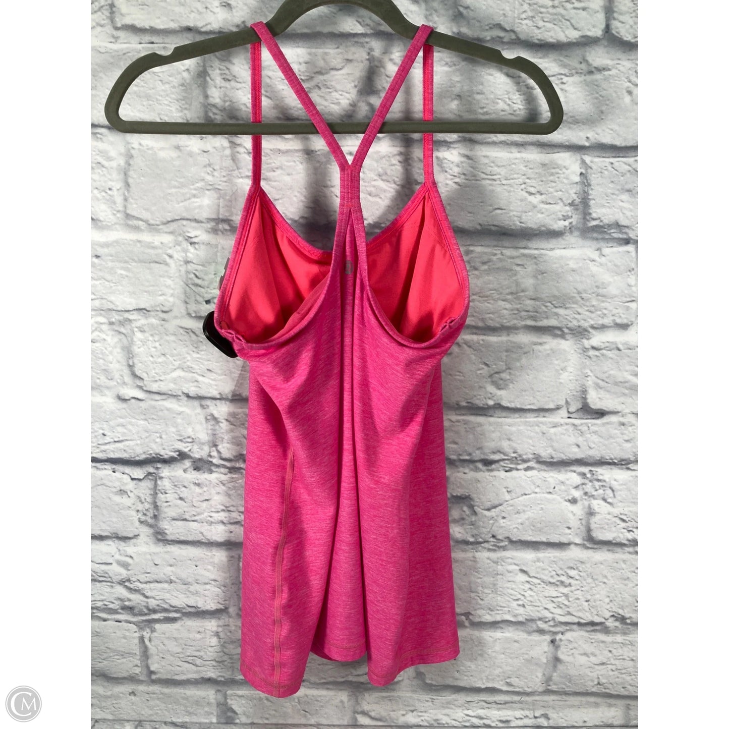 Athletic Tank Top By Lululemon In Pink, Size: M