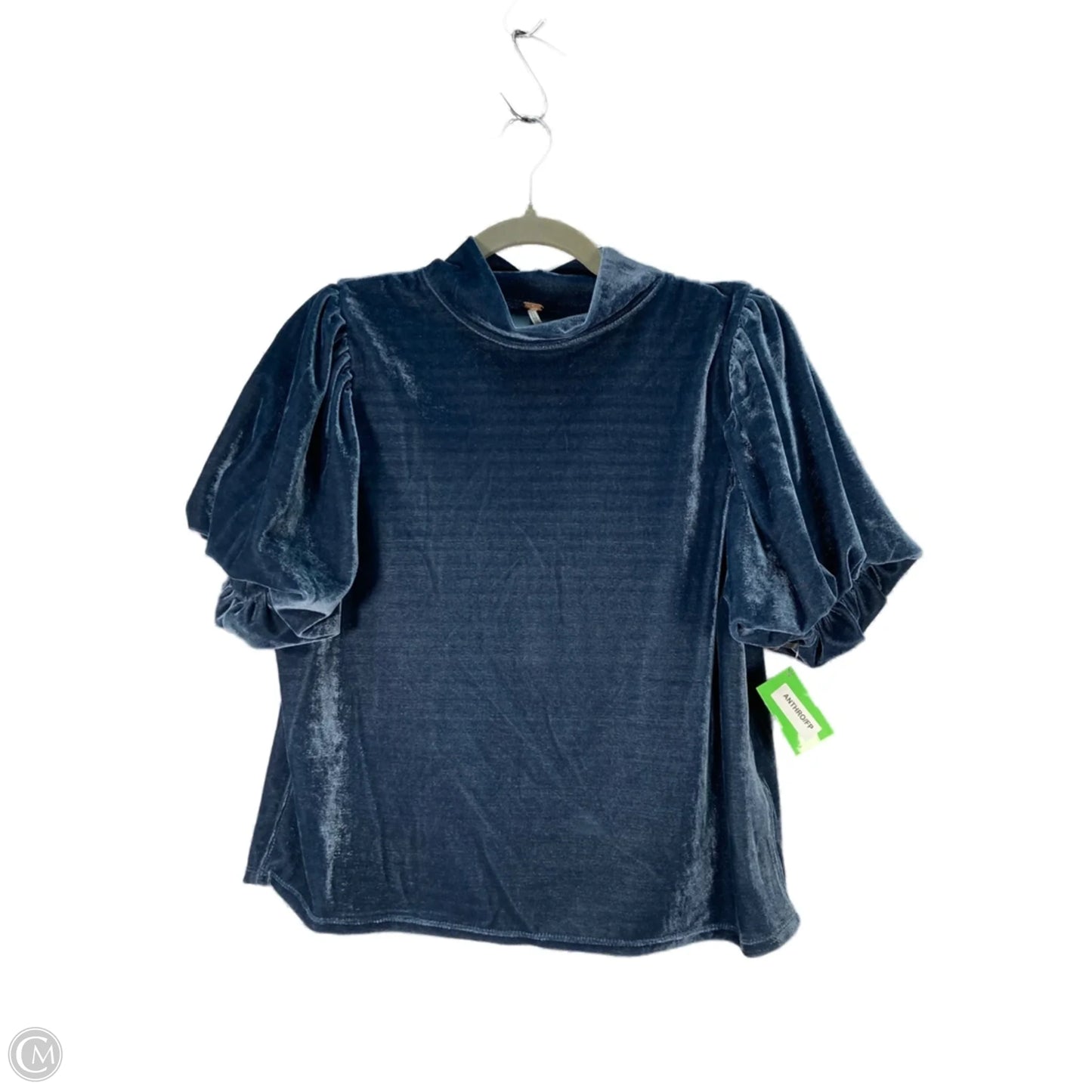 Top Short Sleeve By Free People In Blue, Size: M