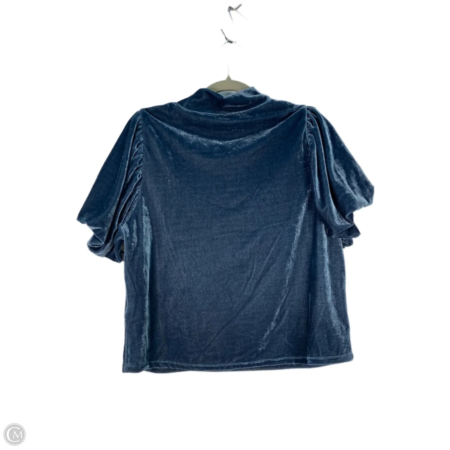 Top Short Sleeve By Free People In Blue, Size: M