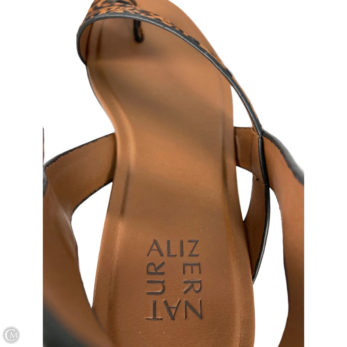 Sandals Flats By Naturalizer In Animal Print, Size: 8.5