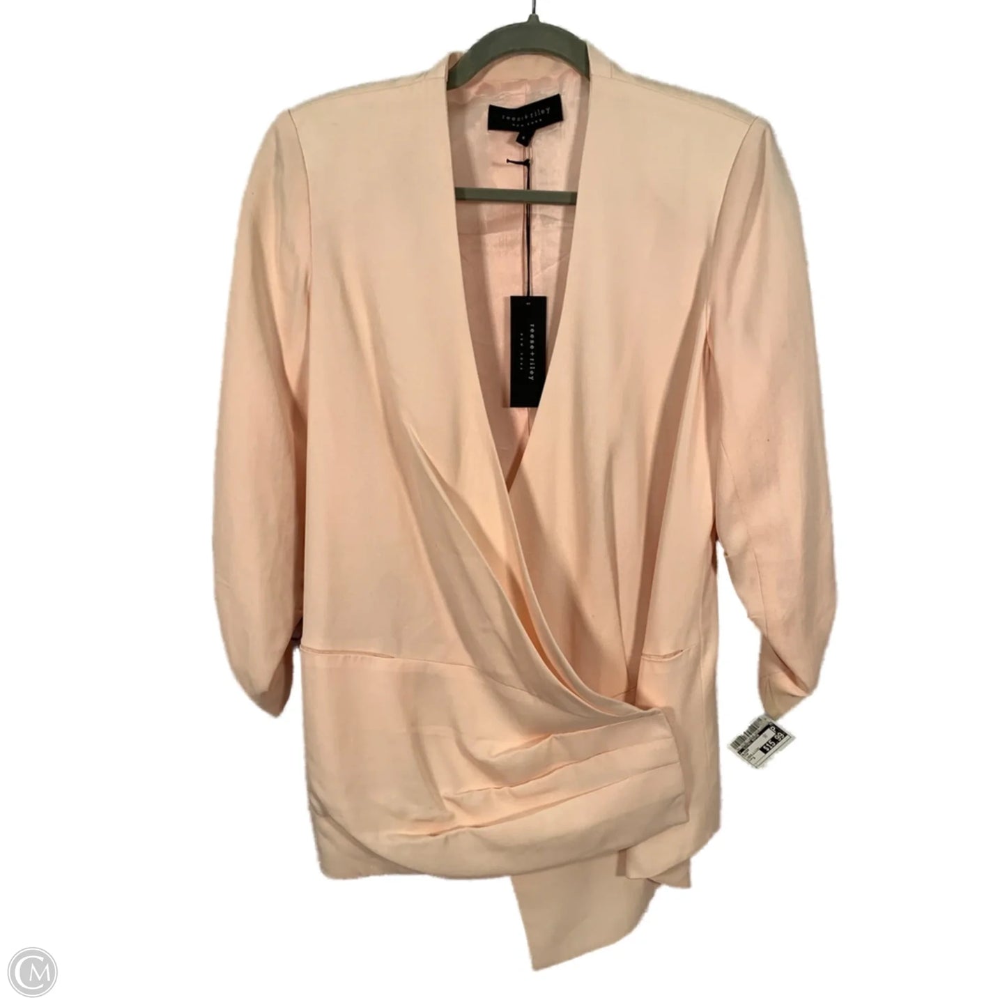 Blazer By Clothes Mentor In Pink, Size: S