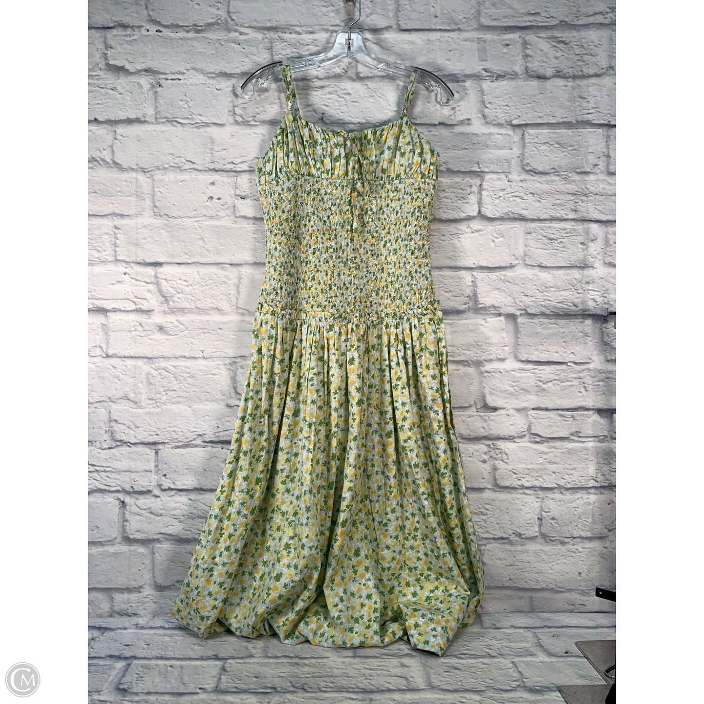 Dress Party Midi By Free People In Blue & Green, Size: M