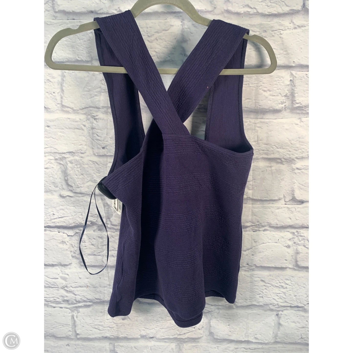 Top Short Sleeve Basic By Maeve In Blue, Size: L