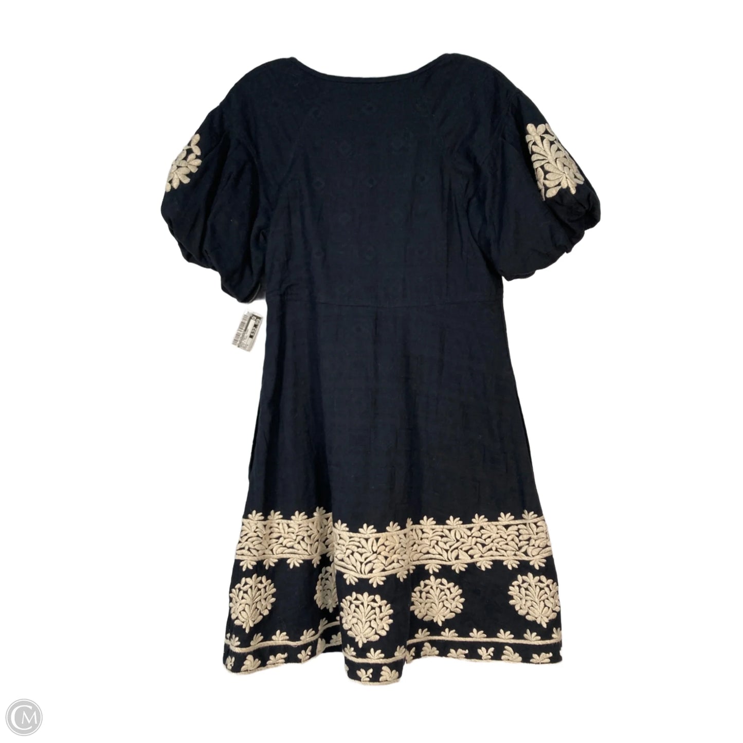 Dress Party Short By Anthropologie In Black & Cream, Size: S