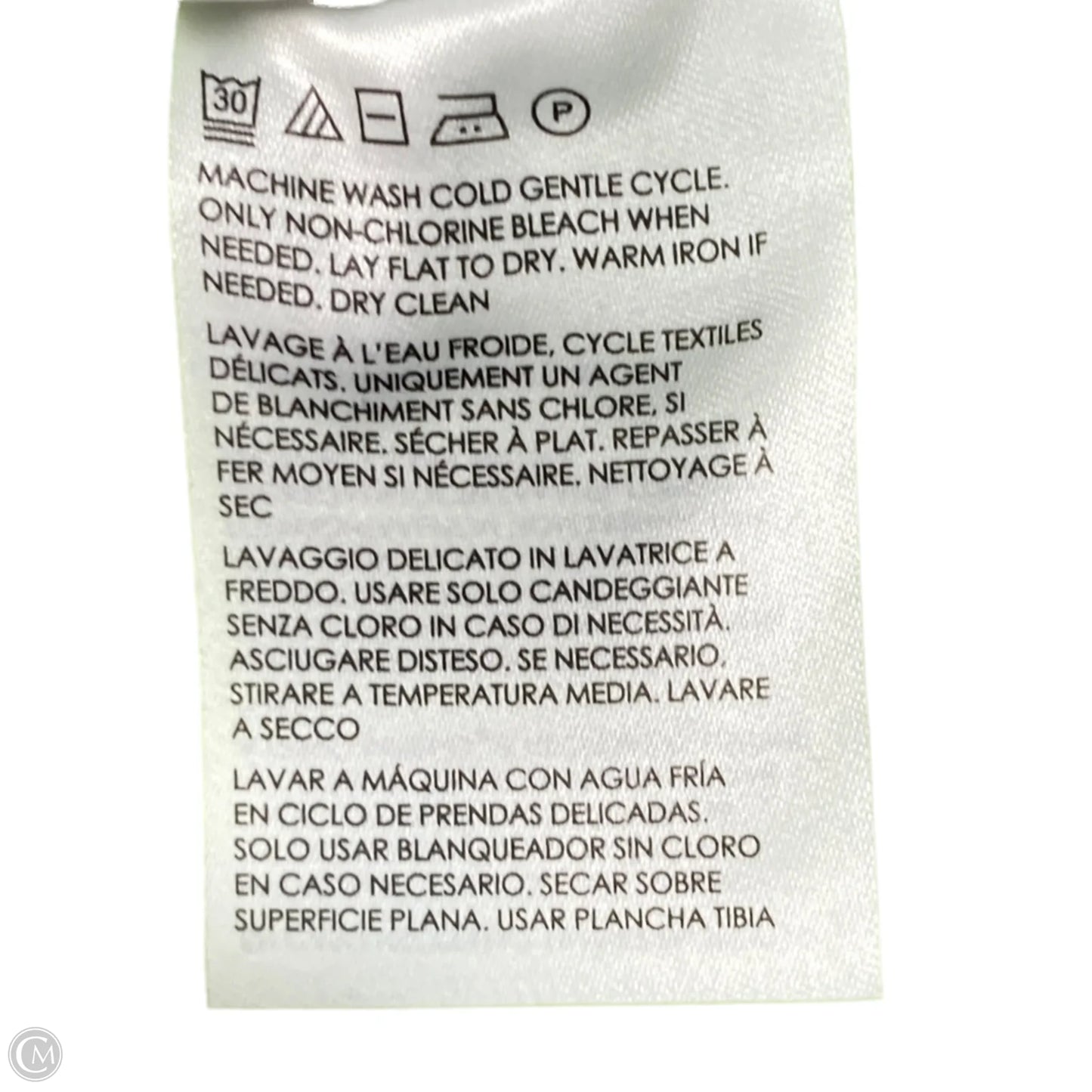 Coat Other By Club Monaco In Green & White, Size: M