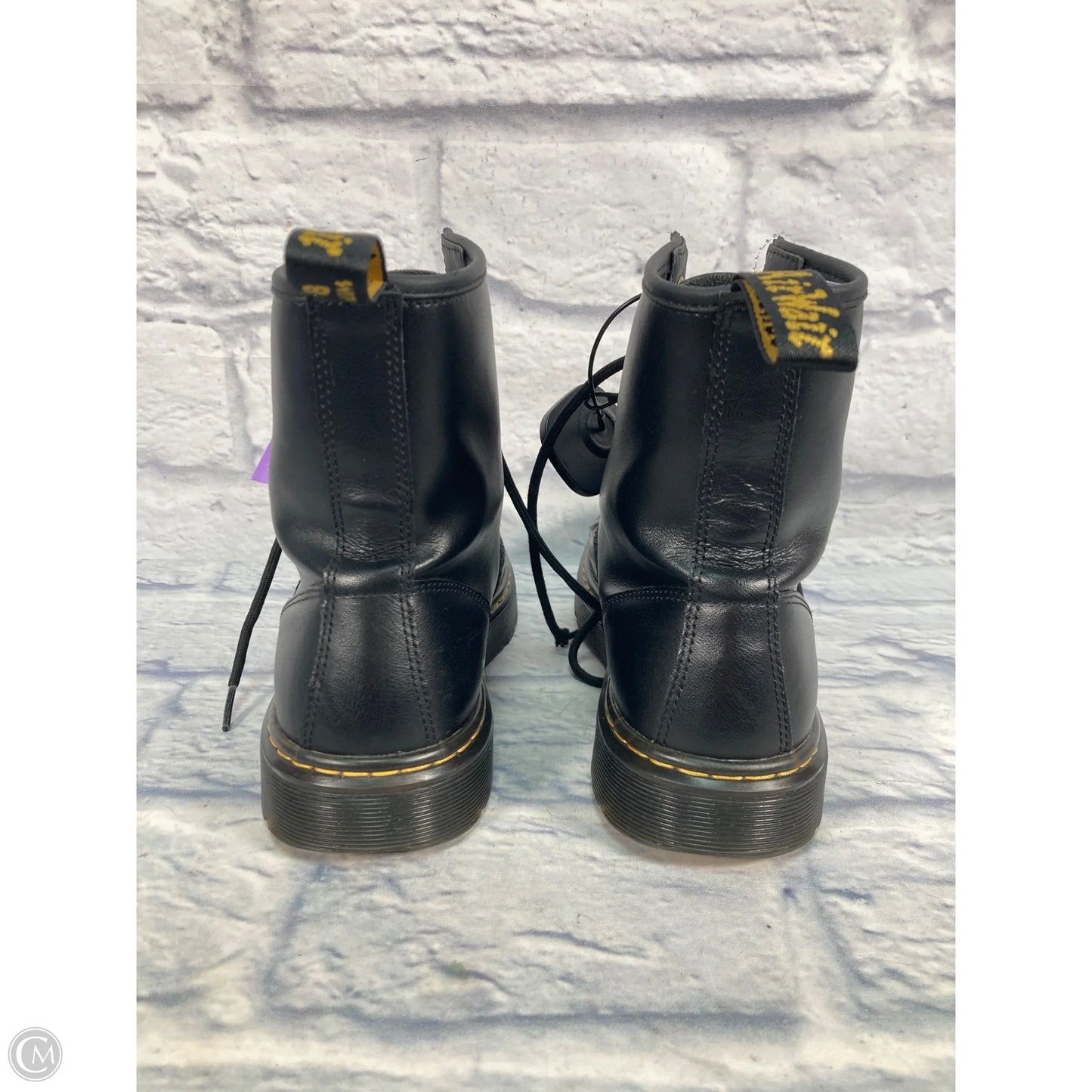 Boots Combat By Dr Martens In Black, Size: 8