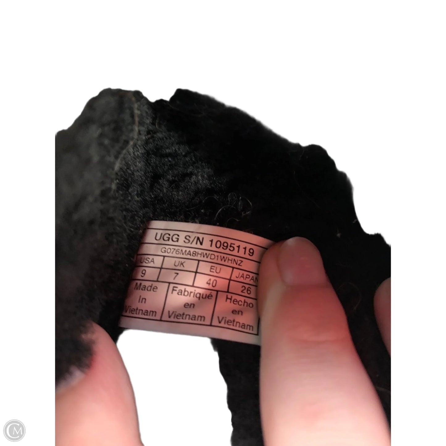 Sandals Designer By Ugg In Black, Size: 9