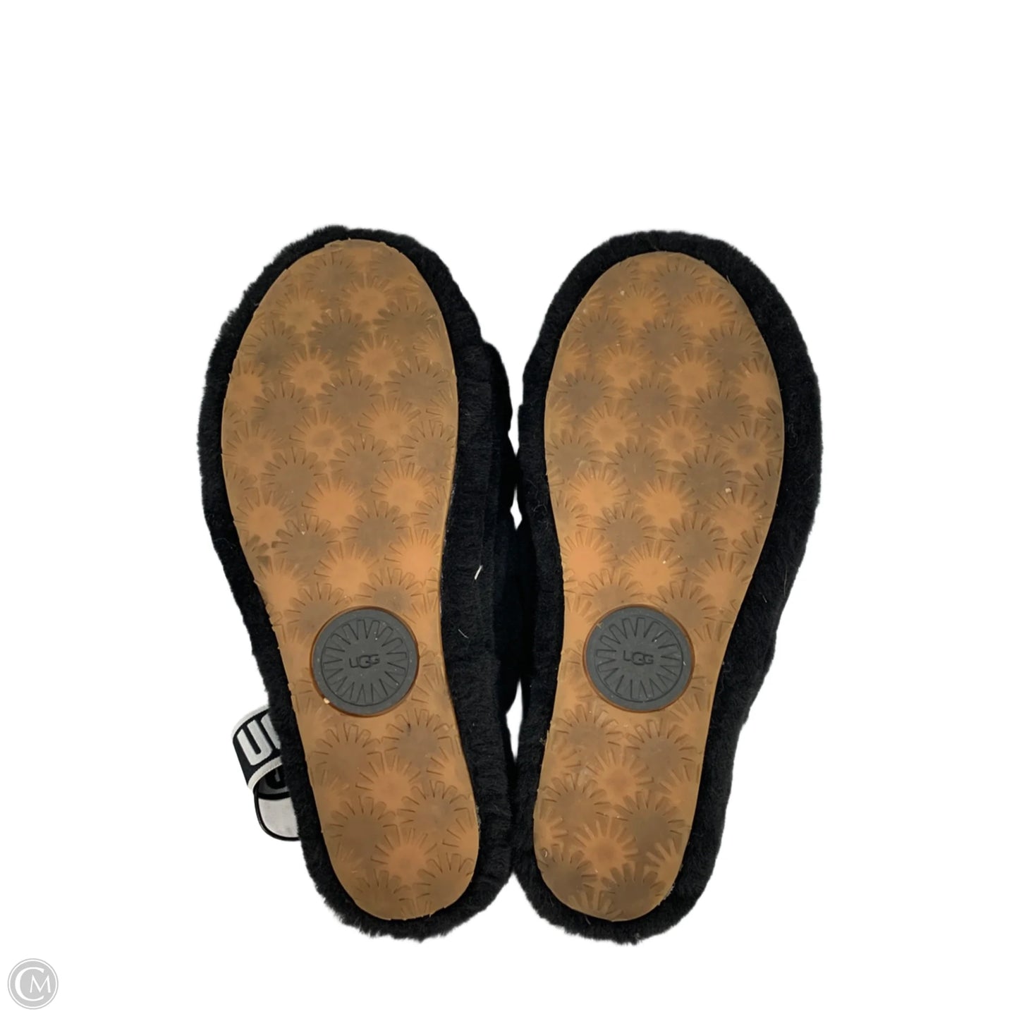 Sandals Designer By Ugg In Black, Size: 9