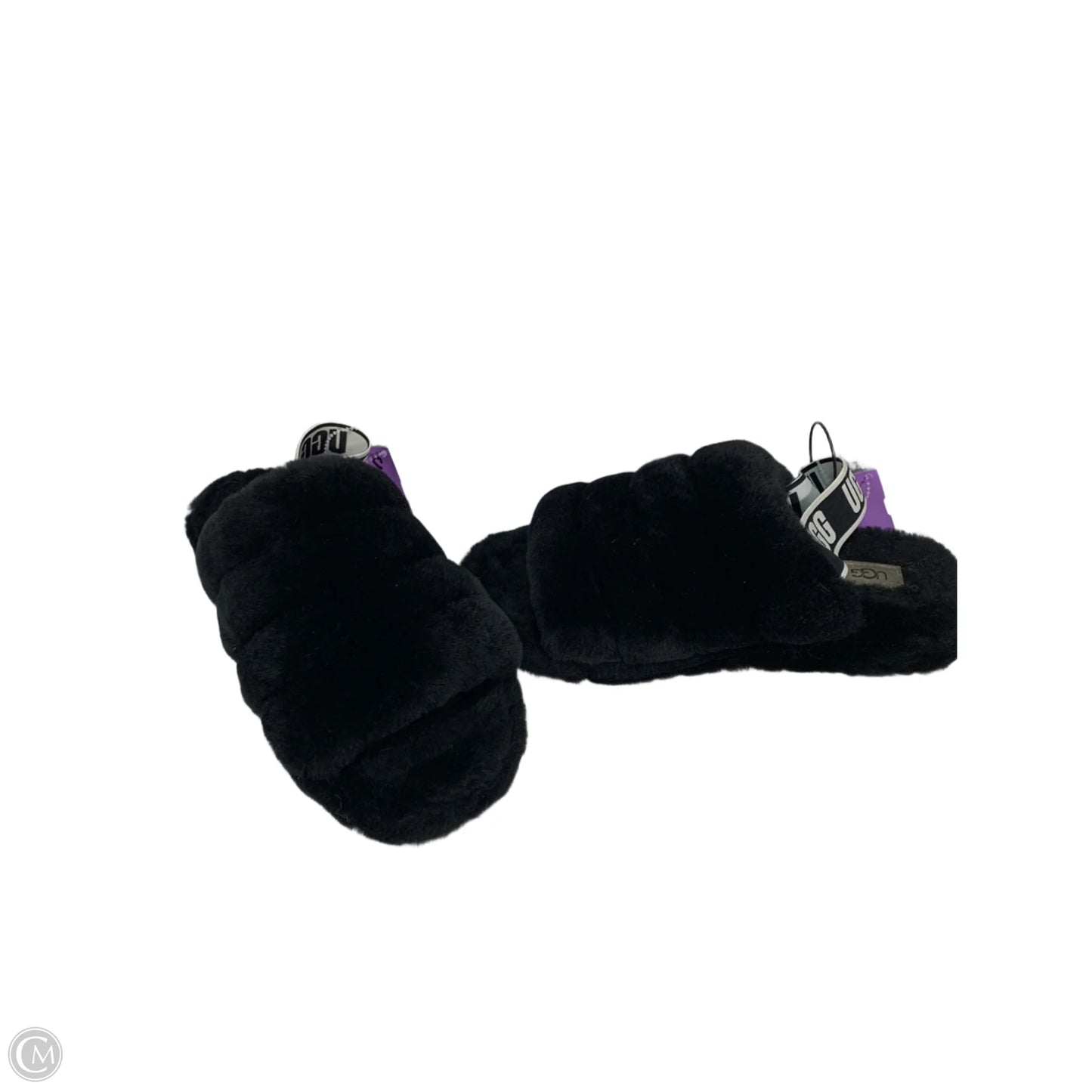 Sandals Designer By Ugg In Black, Size: 9