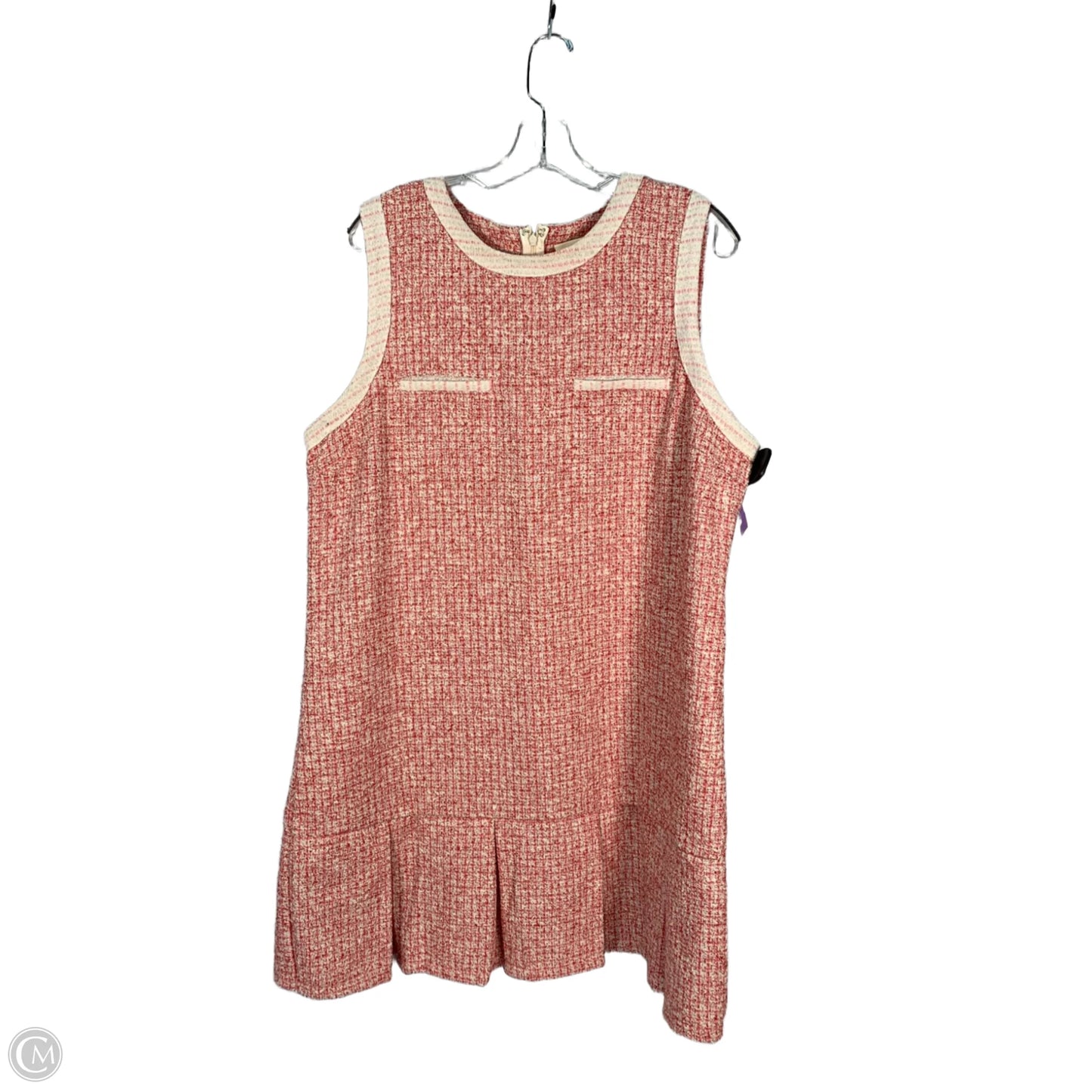 Dress Party Short By Maeve In Pink & White, Size: Xl