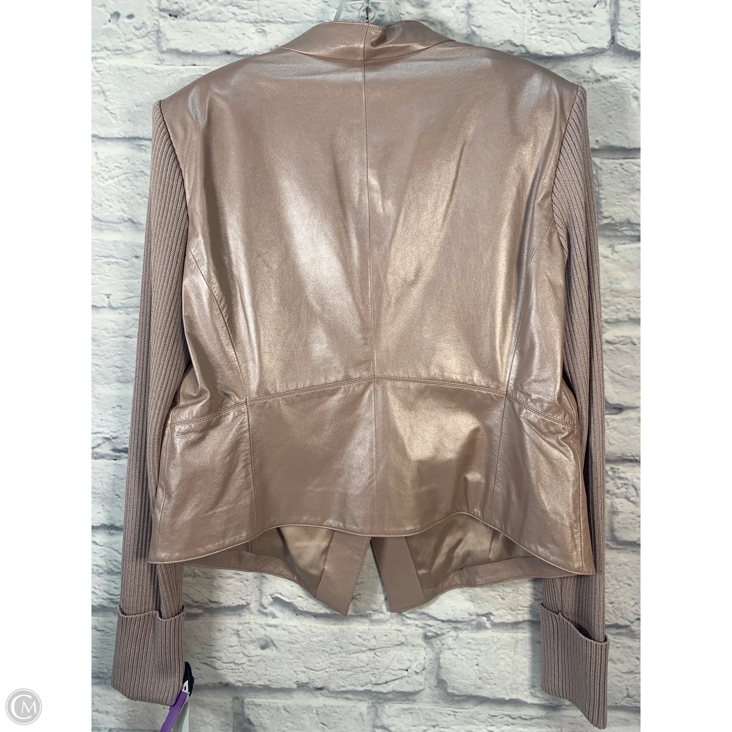 Blazer Designer By St John Collection In Pink, Size: L