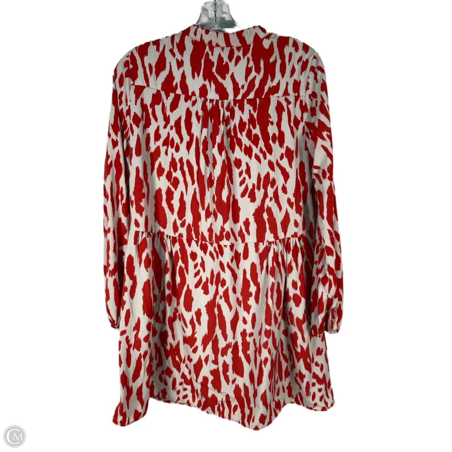 Dress Casual Short By Buddy Love In Grey & Red, Size: S