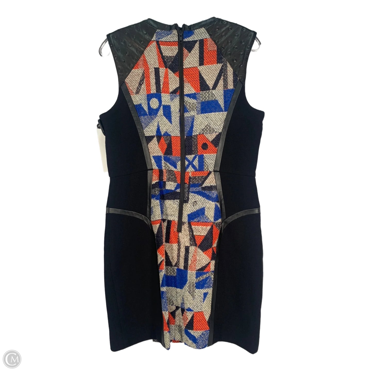 Dress Designer By Milly In Black & Cream, Size: L