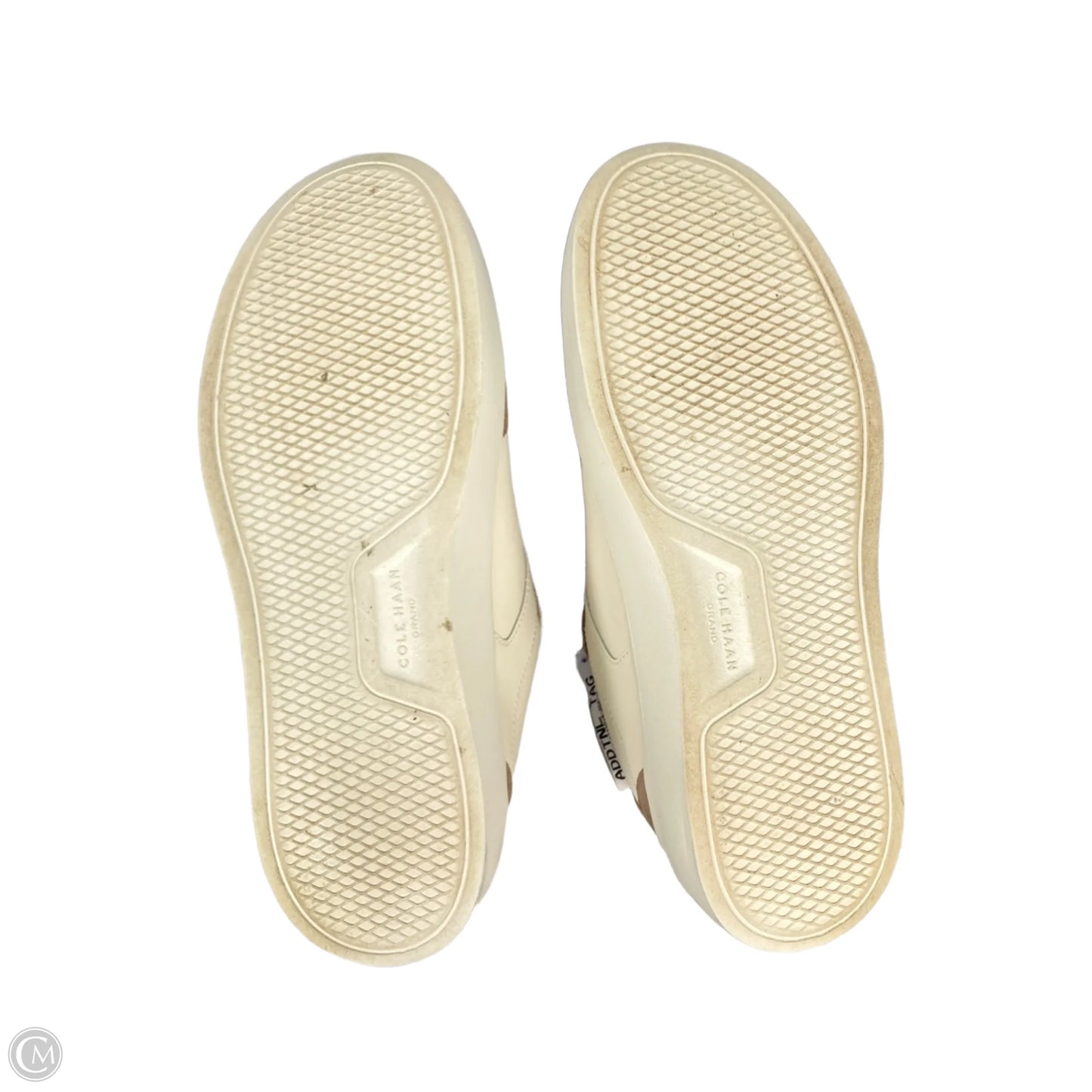 Shoes Sneakers By Cole-haan In Brown & Cream, Size: 7.5