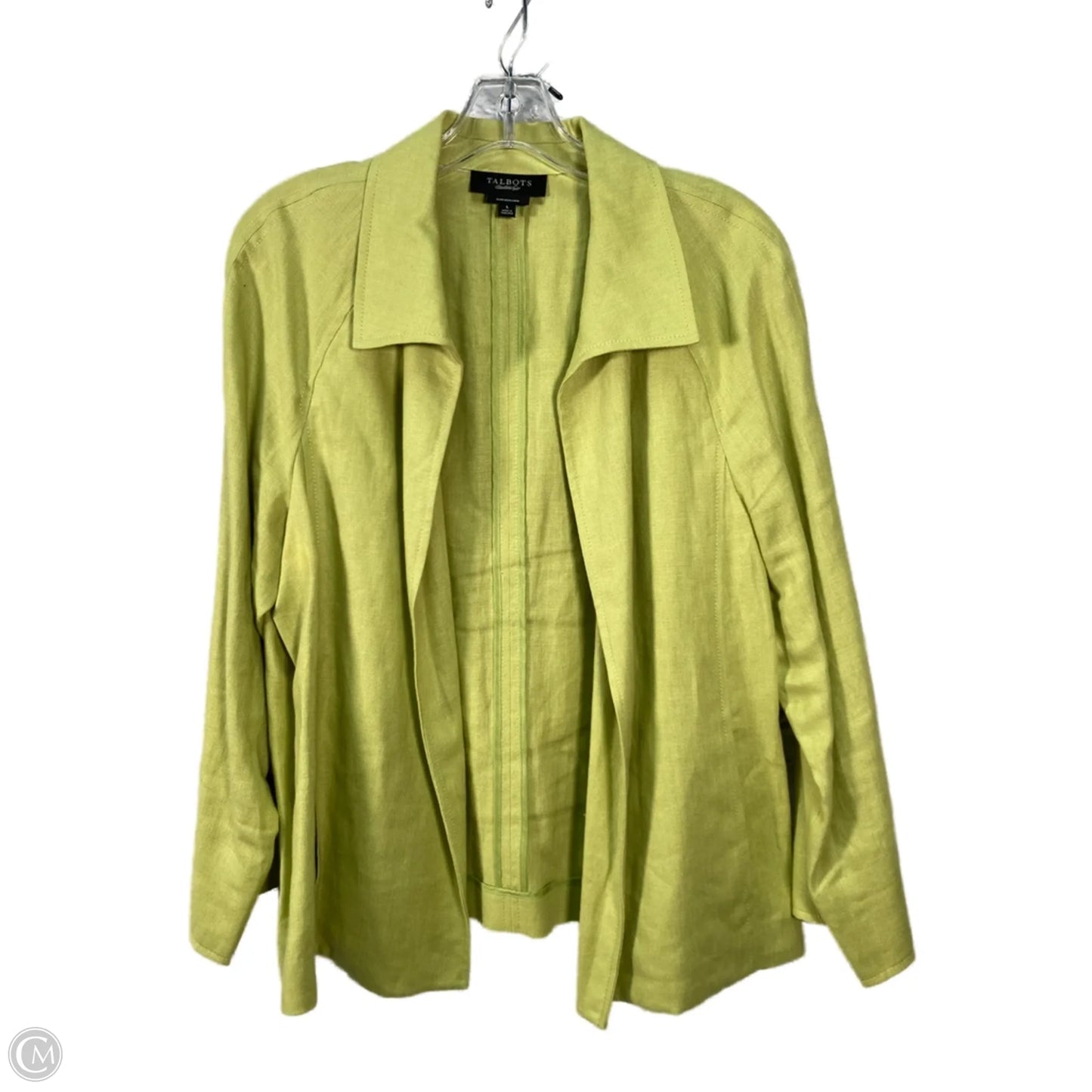Jacket Other By Talbots In Green, Size: L