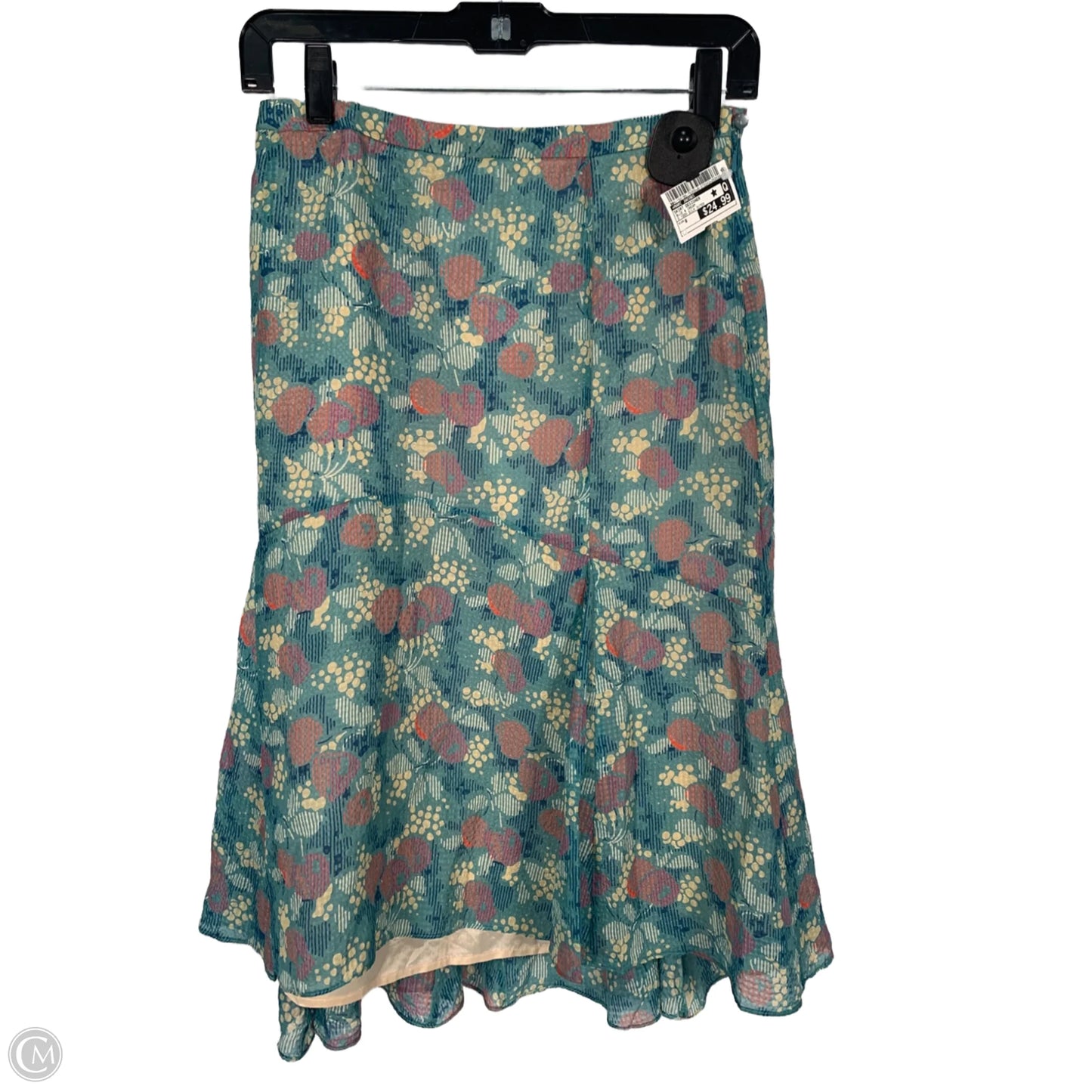 Skirt Designer By Marc Jacobs In Blue & Cream, Size: 14