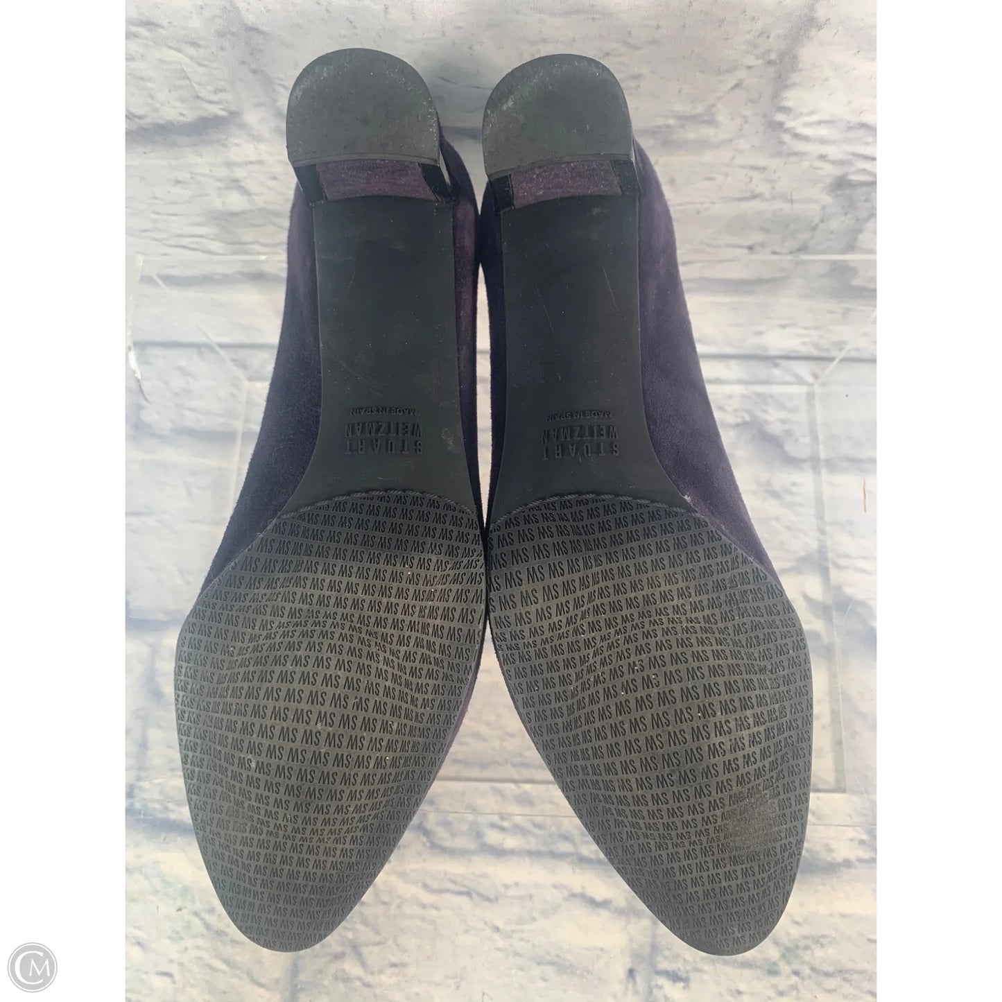 Shoes Designer By Stuart Weitzman In Purple, Size: 7.5