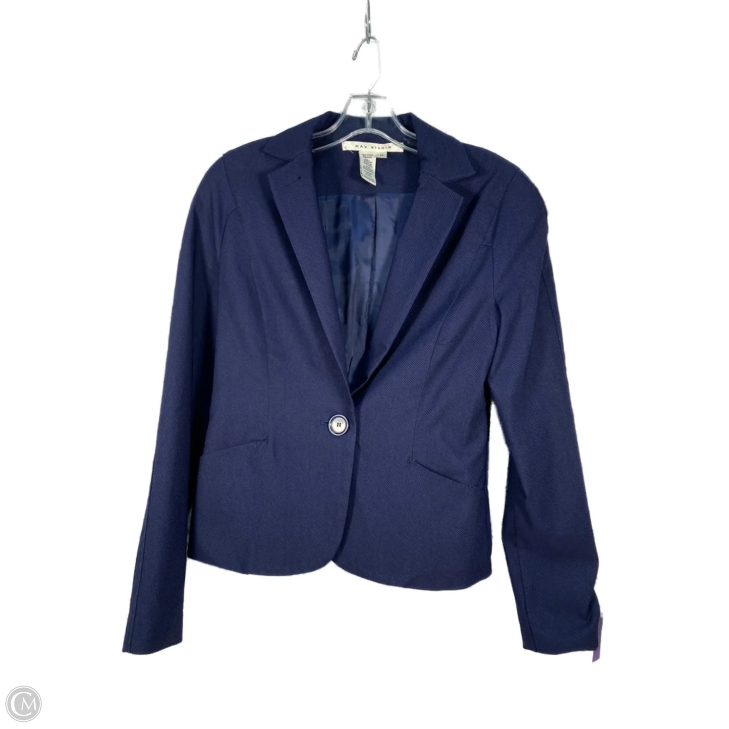 Blazer By Max Studio In Blue, Size: M