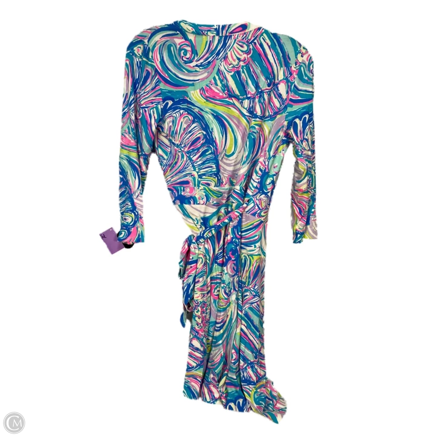 Dress Designer By Lilly Pulitzer In Blue & Pink, Size: S