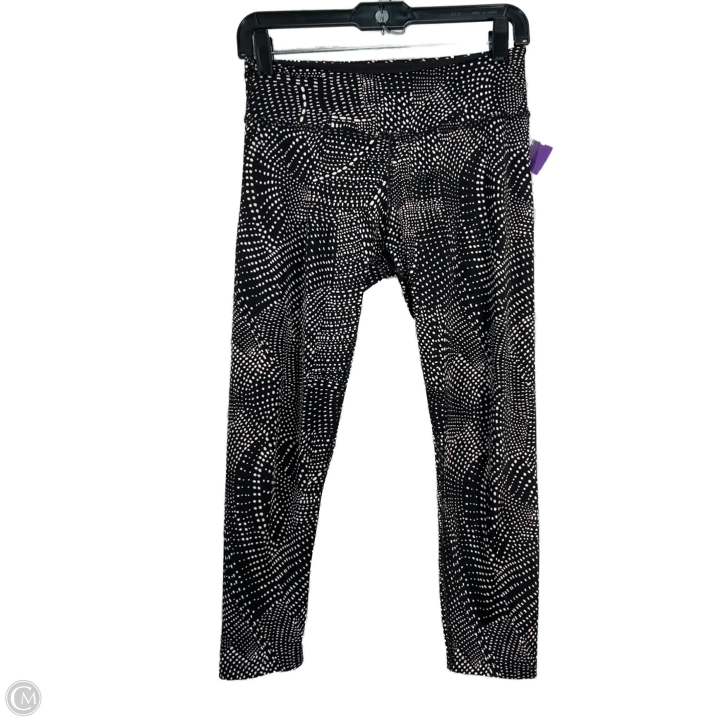 Athletic Capris By Beyond Yoga In Black & White, Size: M