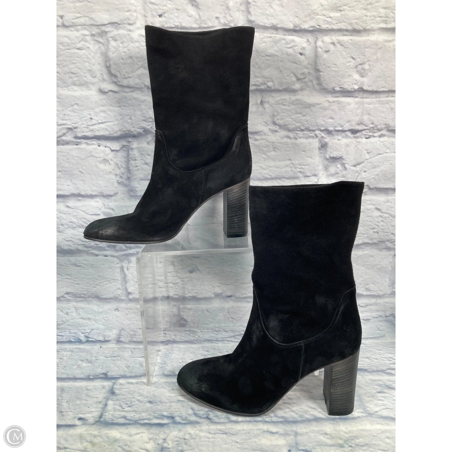 Boots Ankle Heels By Free People In Black, Size: 9.5