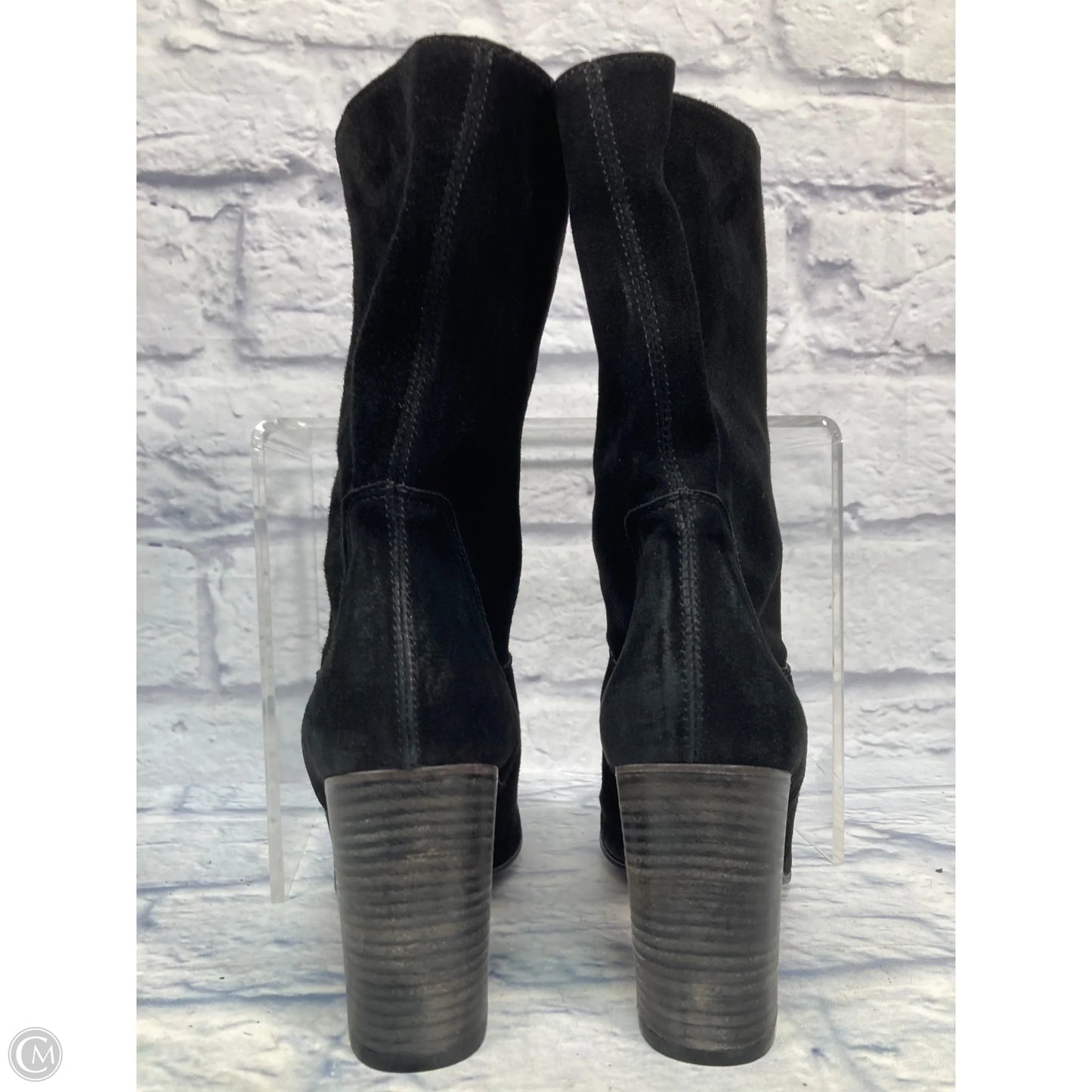 Boots Ankle Heels By Free People In Black, Size: 9.5