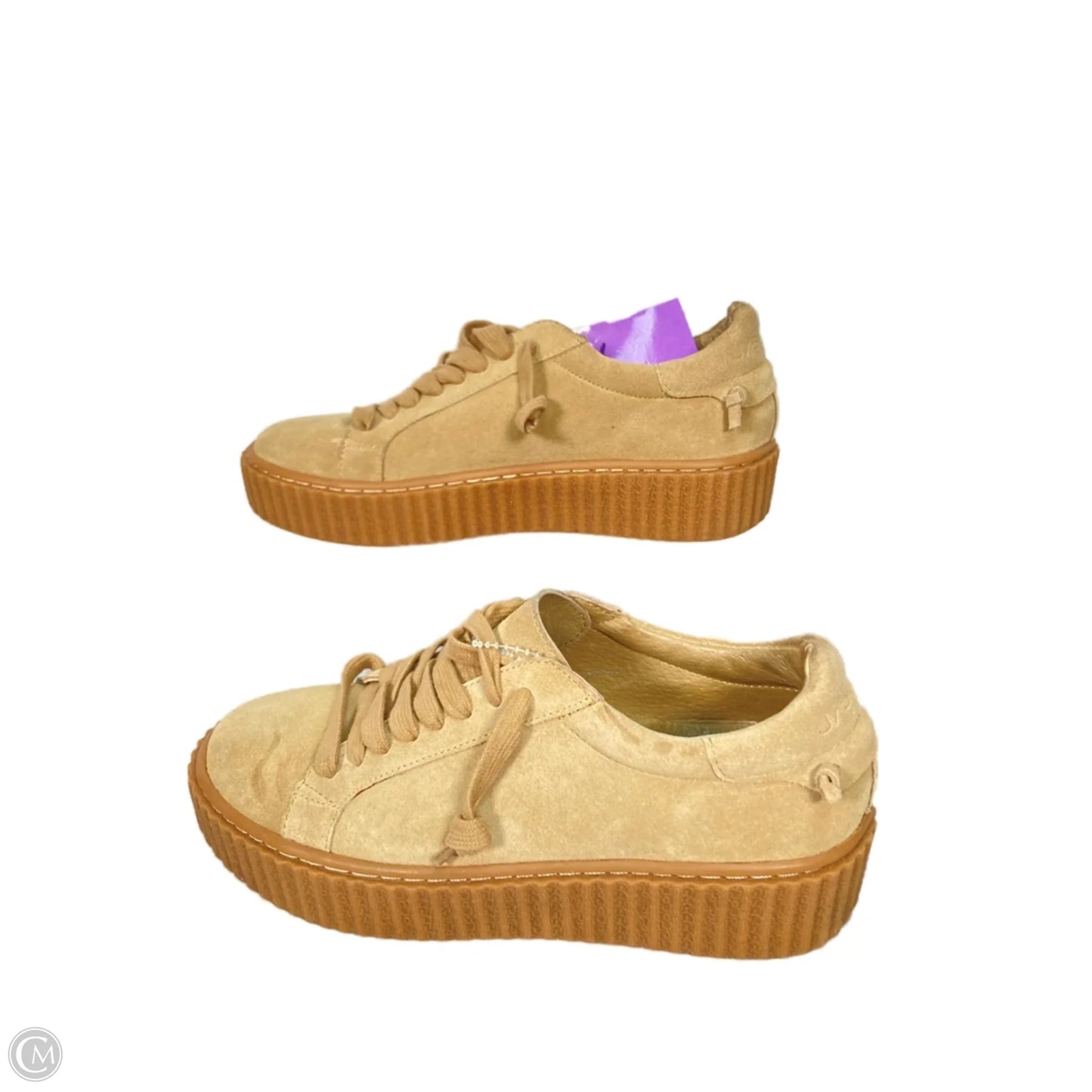 Shoes Sneakers By J Slides In Tan, Size: 7