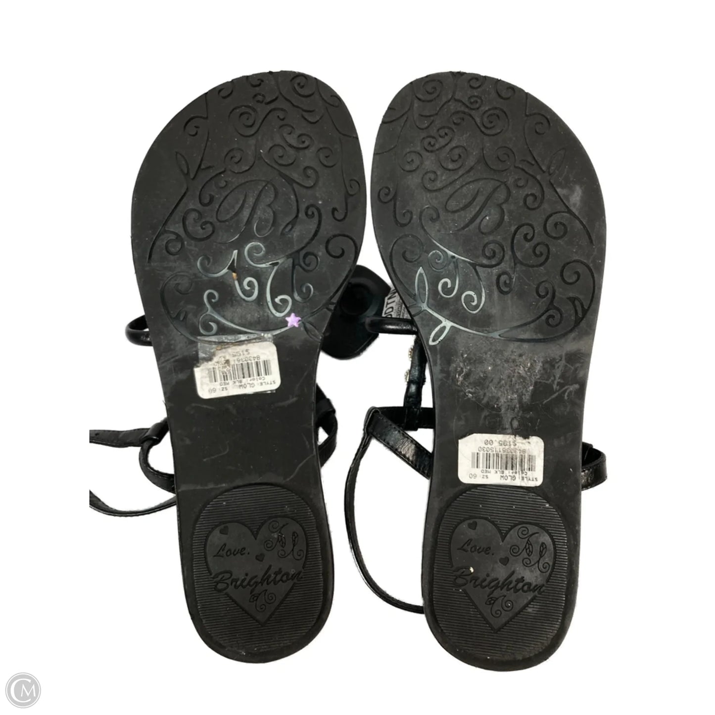 Sandals Flats By Brighton In Black, Size: 6