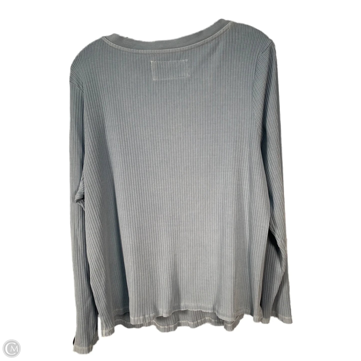 Top Long Sleeve By Pilcro In Blue, Size: 2x