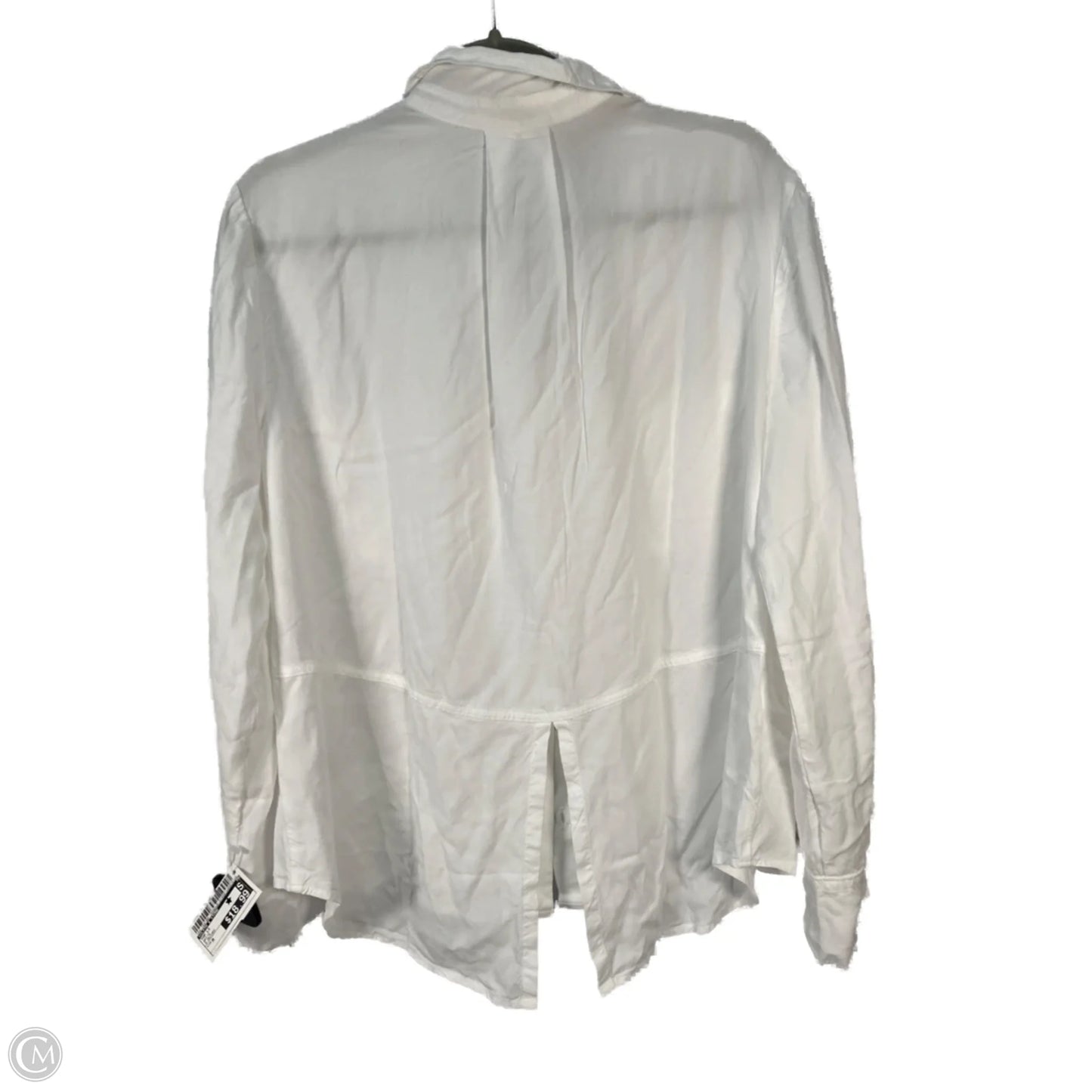 Top Long Sleeve By Cloth & Stone In White, Size: M