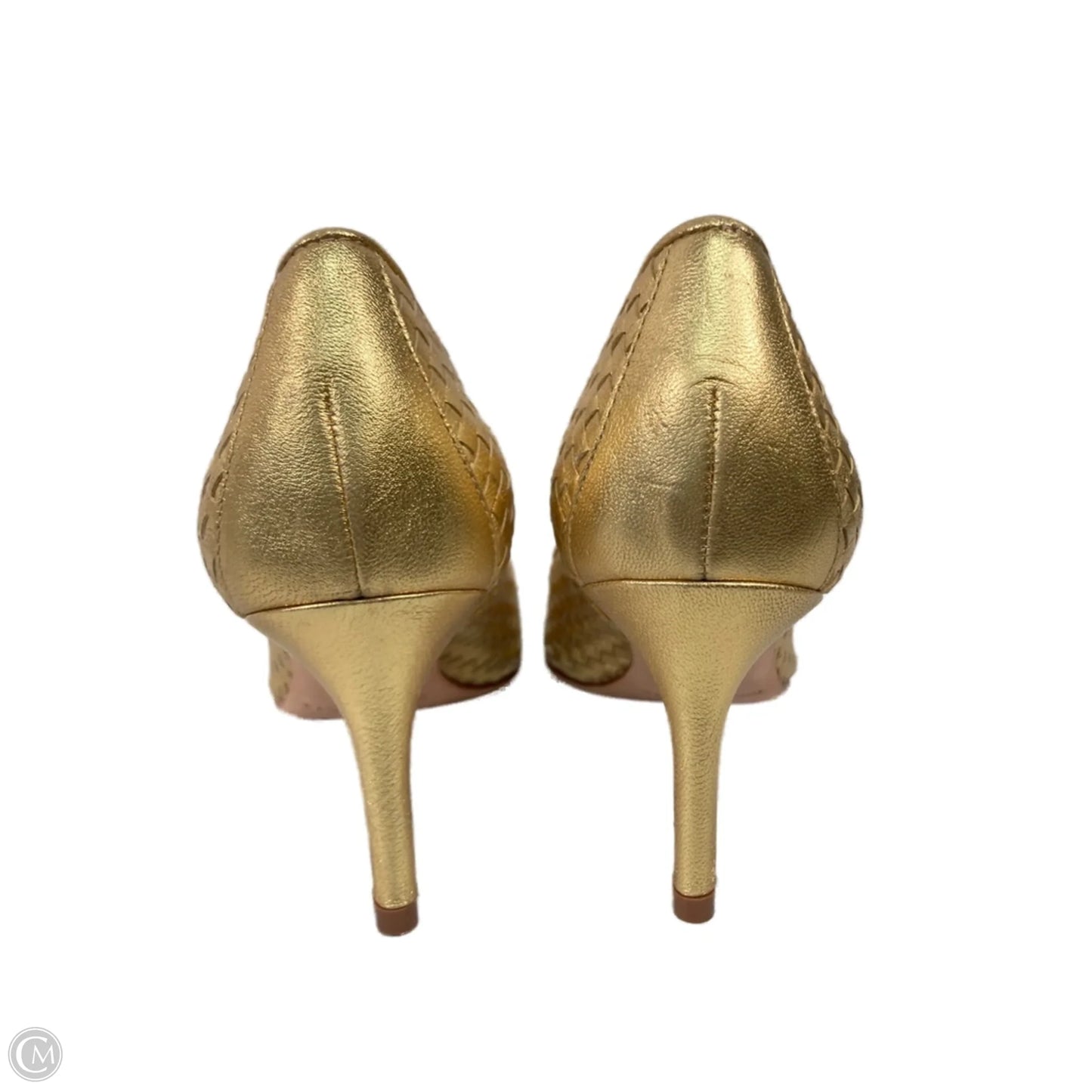 Shoes Heels Stiletto By Donald Pliner In Gold, Size: 7