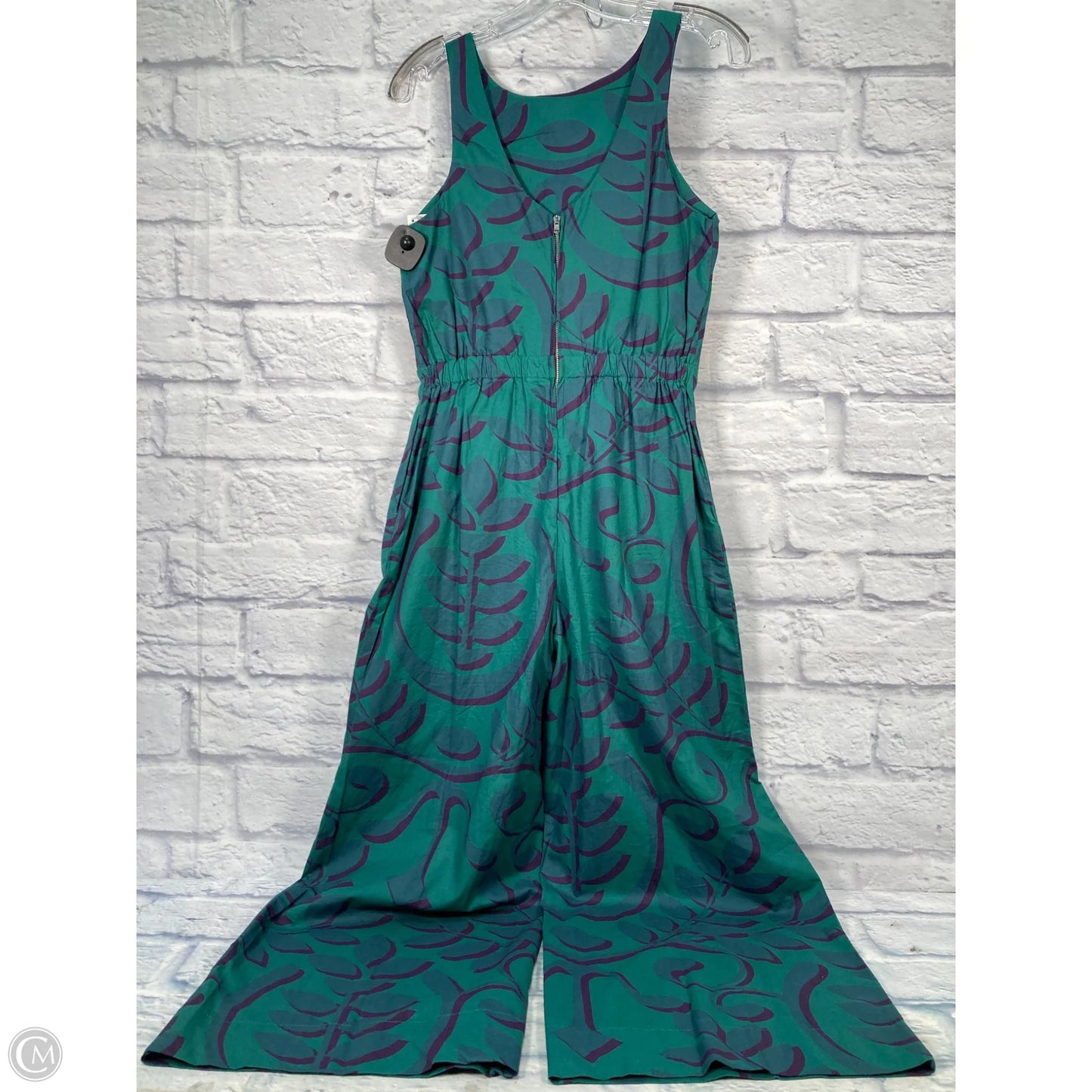 Jumpsuit By Porridge In Green & Purple, Size: S