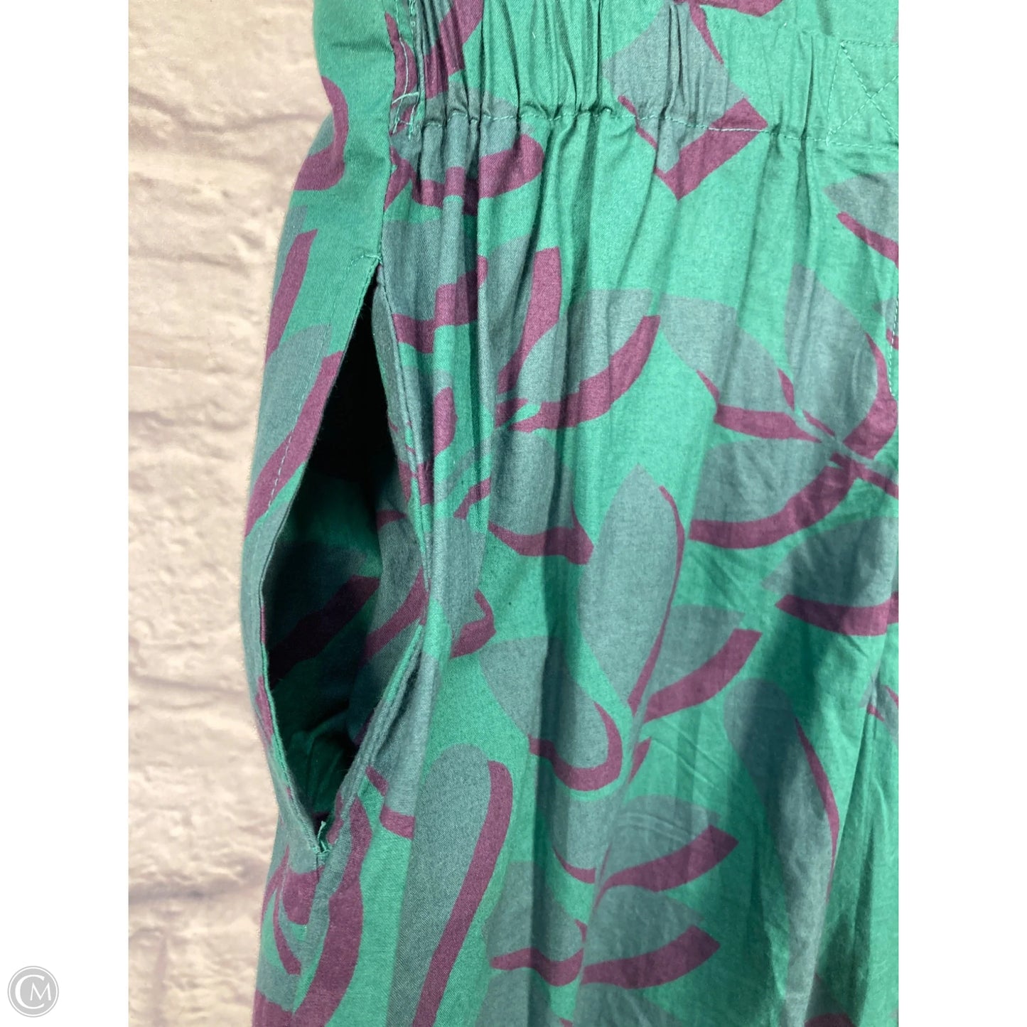 Jumpsuit By Porridge In Green & Purple, Size: S