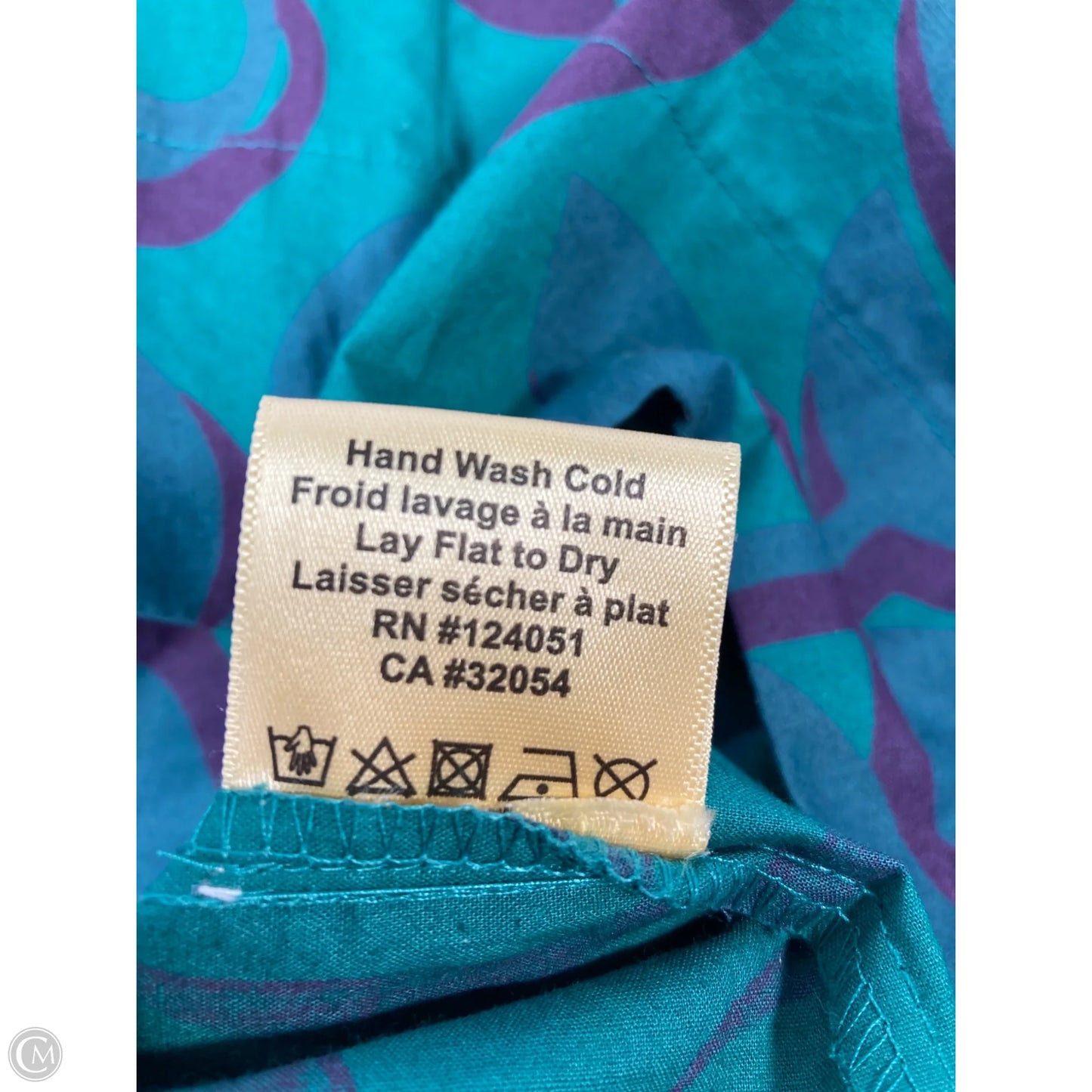 Jumpsuit By Porridge In Green & Purple, Size: S