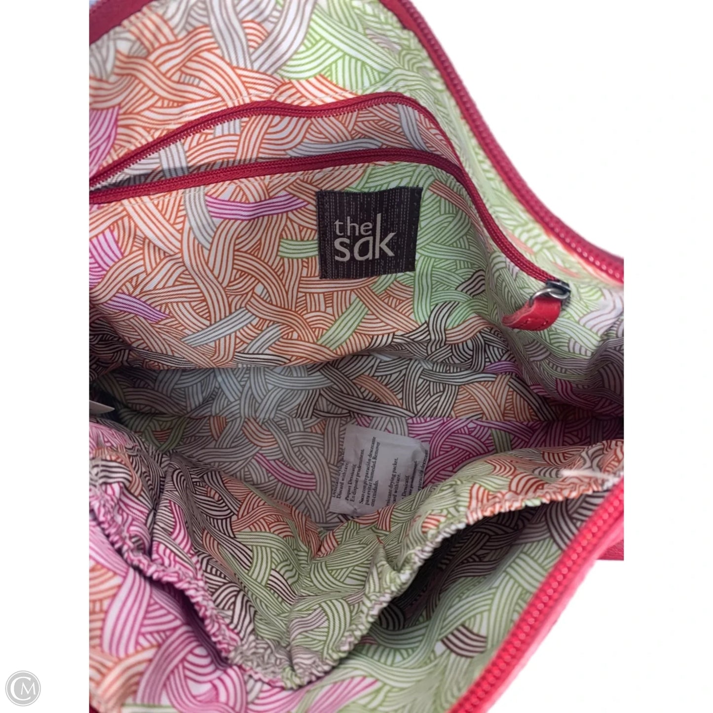 Handbag Leather By The Sak, Size: Small