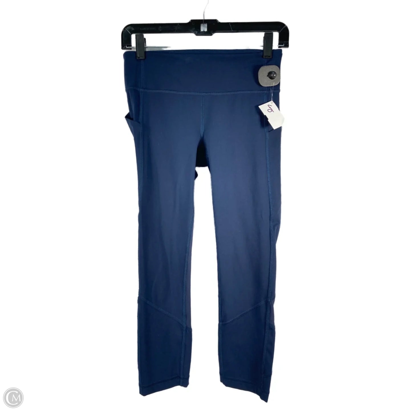 Athletic Capris By Lululemon In Blue, Size: S