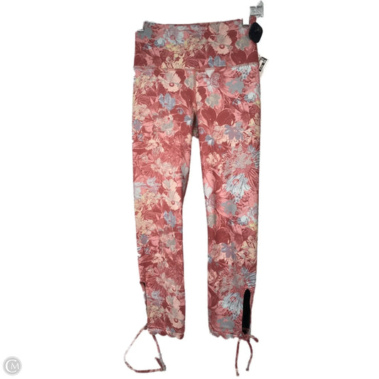 Athletic Leggings By Daily Practice By Anthropologie In Blue & Pink, Size: S