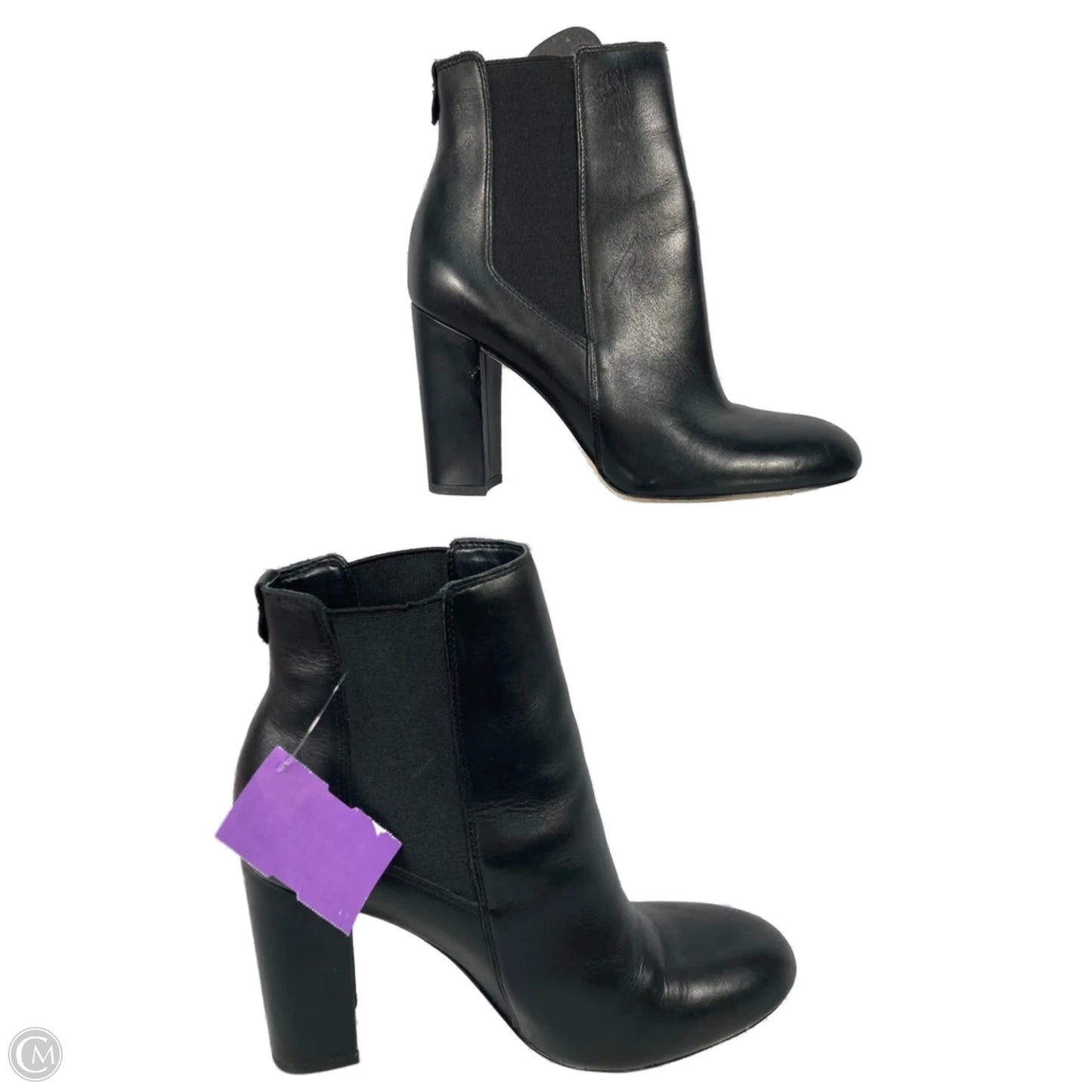 Boots Ankle Heels By Sam Edelman In Black, Size: 8