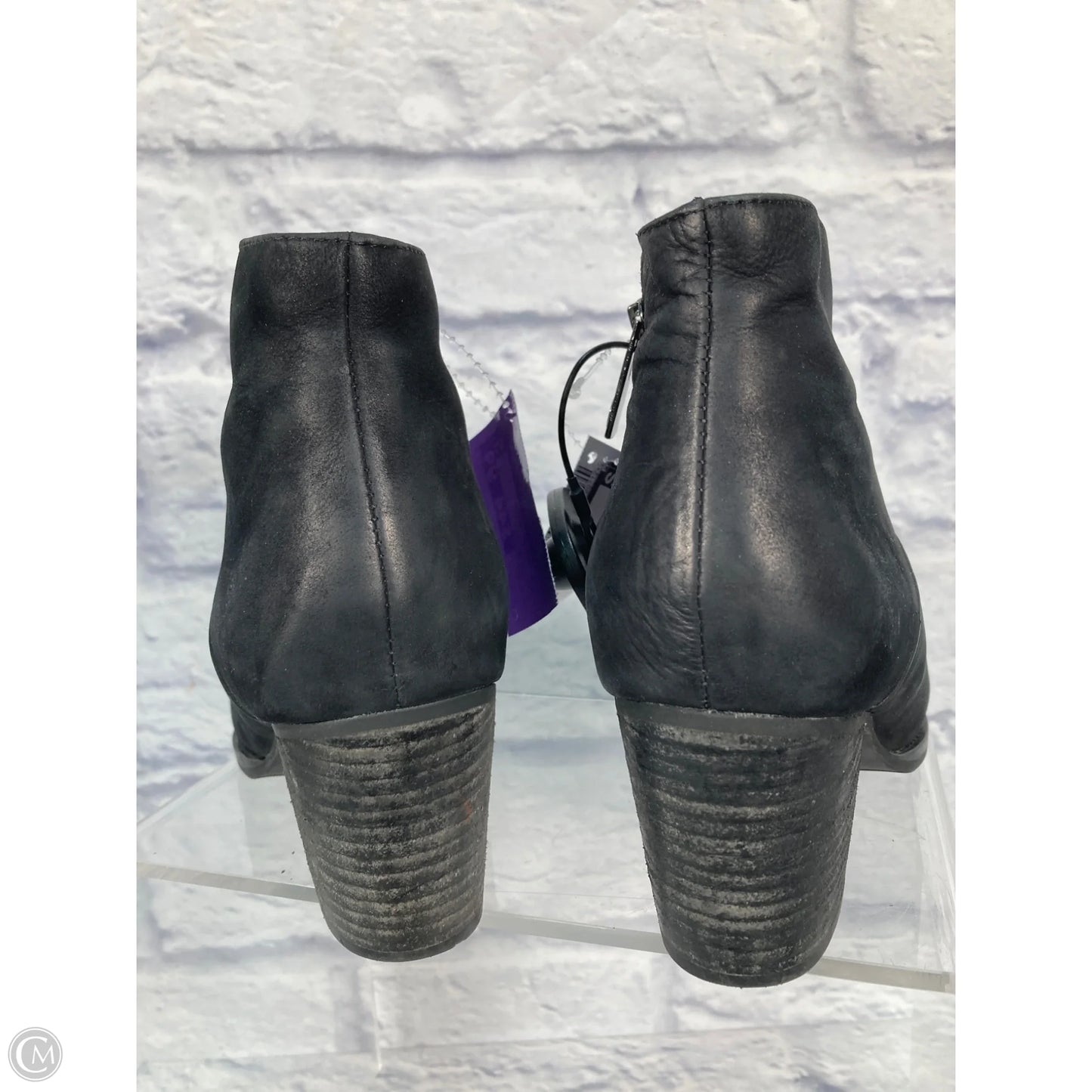 Boots Ankle Heels By Blondo In Black, Size: 8