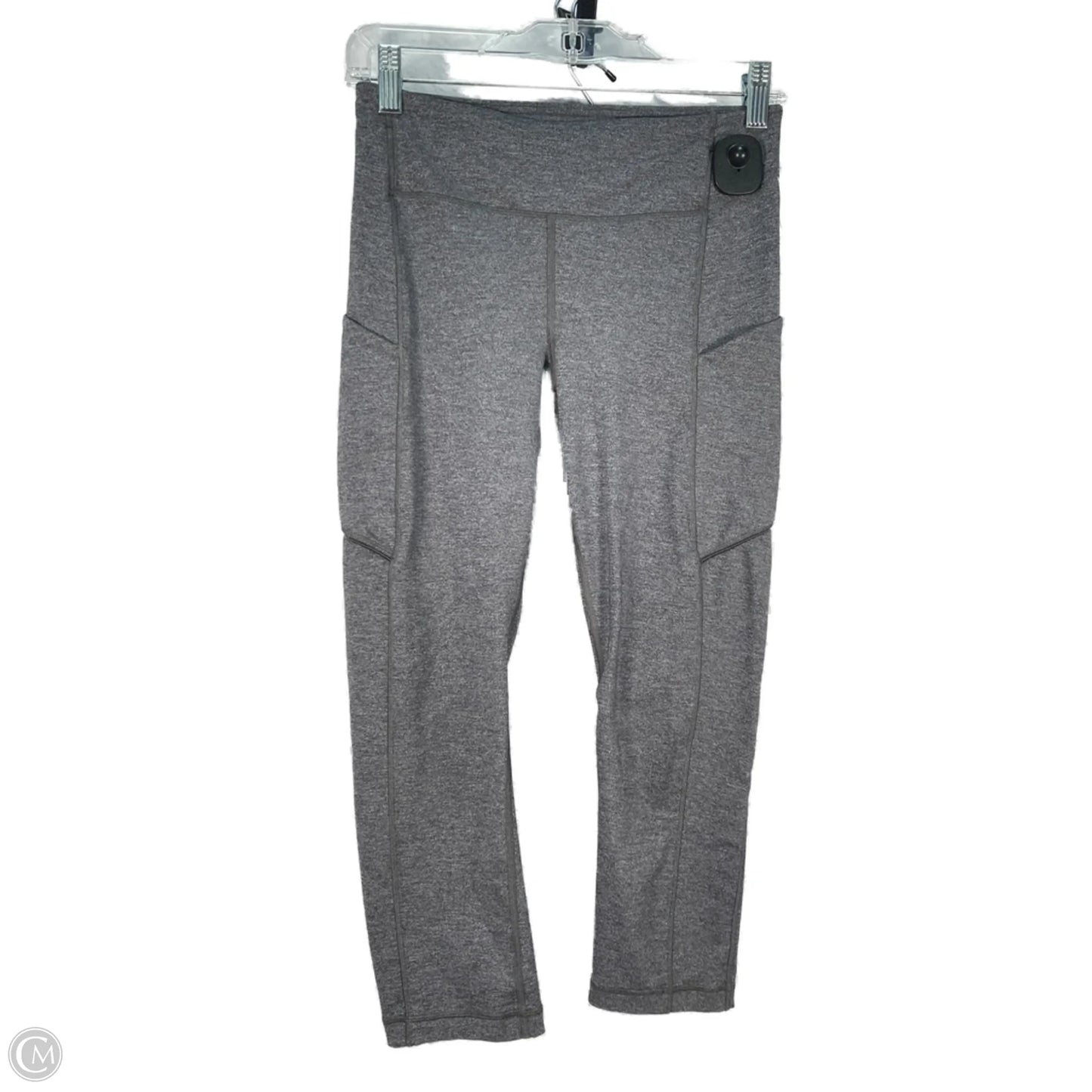 Athletic Leggings By Lululemon In Grey, Size: S