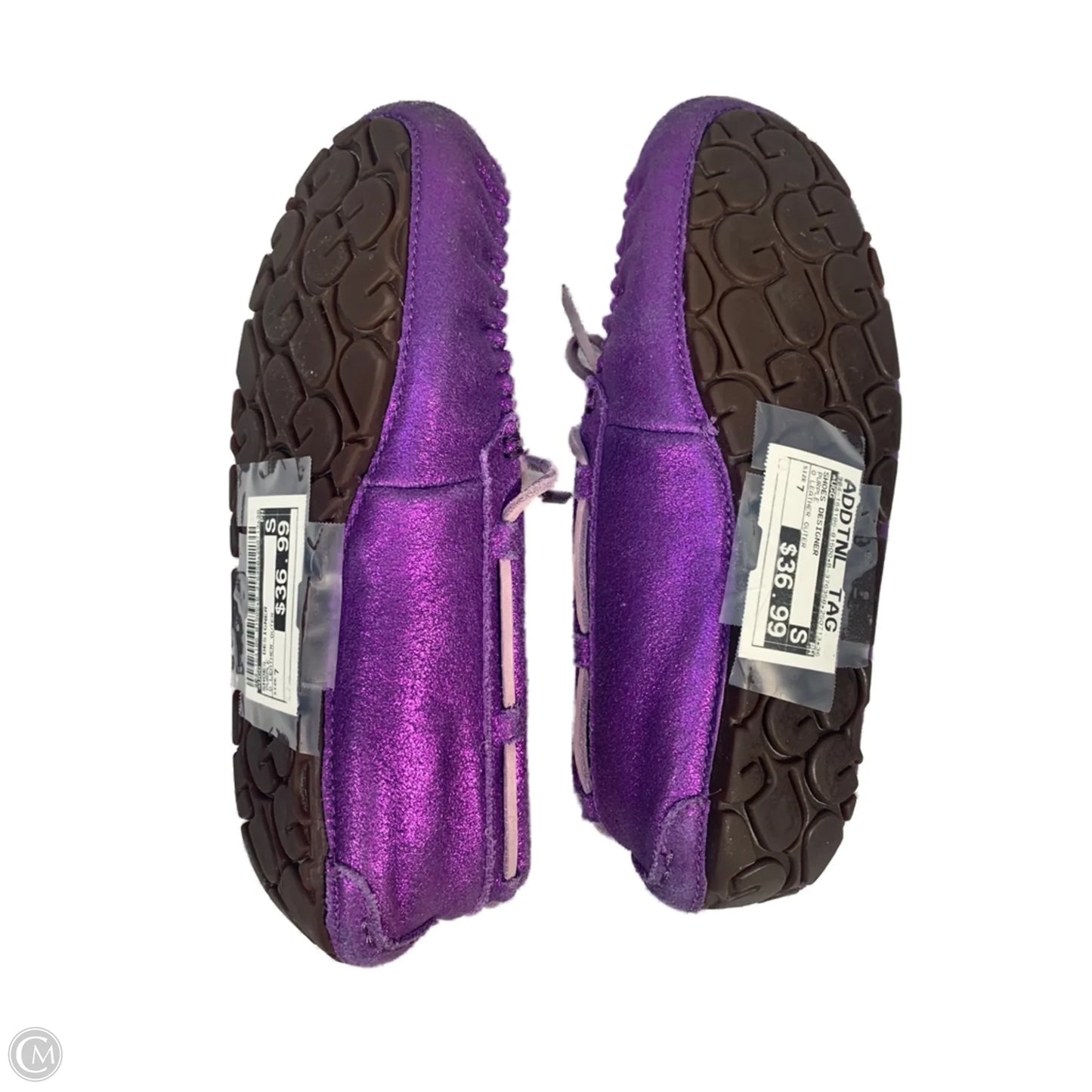 Shoes Designer By Ugg In Purple, Size: 7