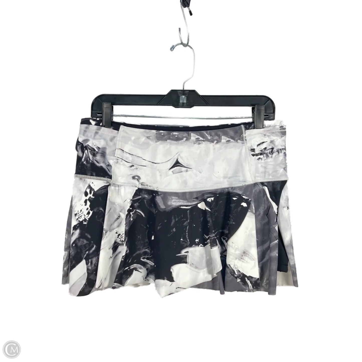 Athletic Skort By Lululemon In Grey, Size: M